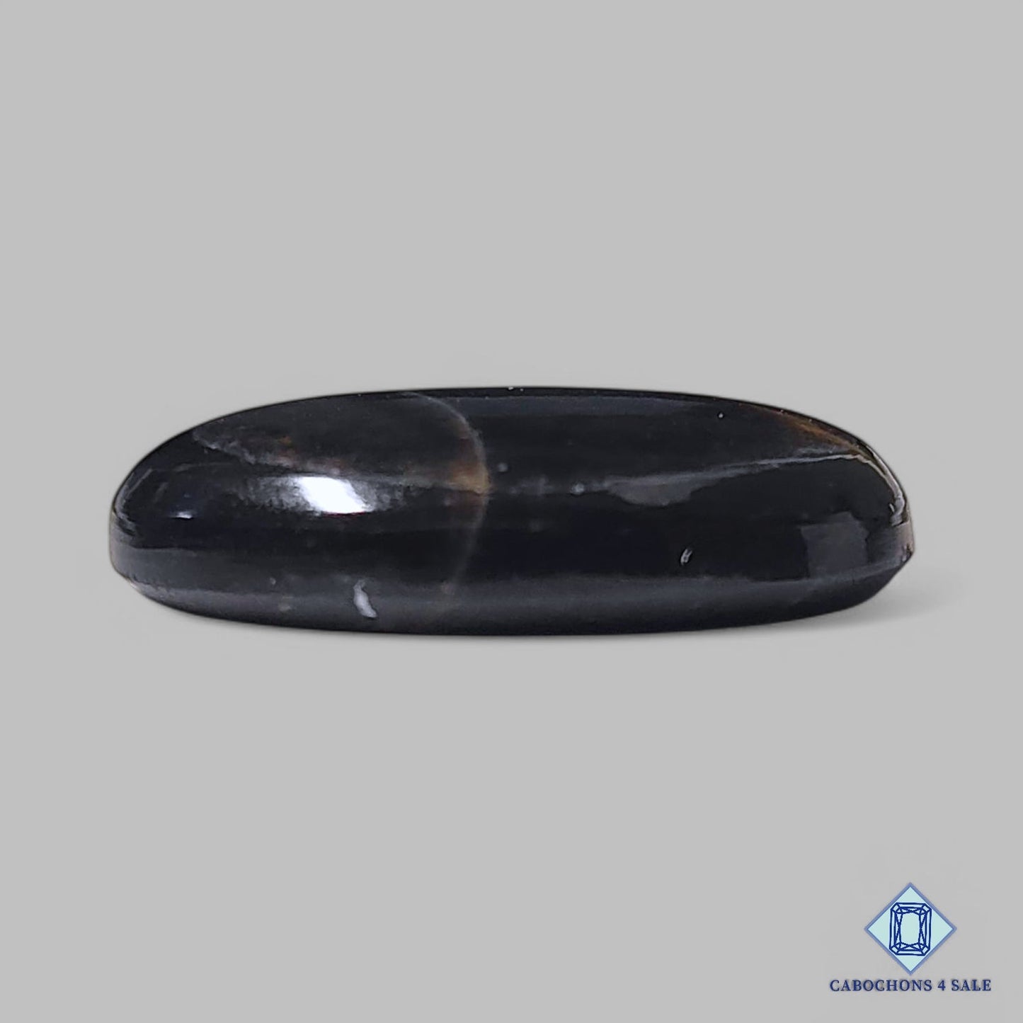 Natural Black Tanzanian Sunstone Gemstone Oval Cabochons 26*18*6mm from Tanzania available for sale
