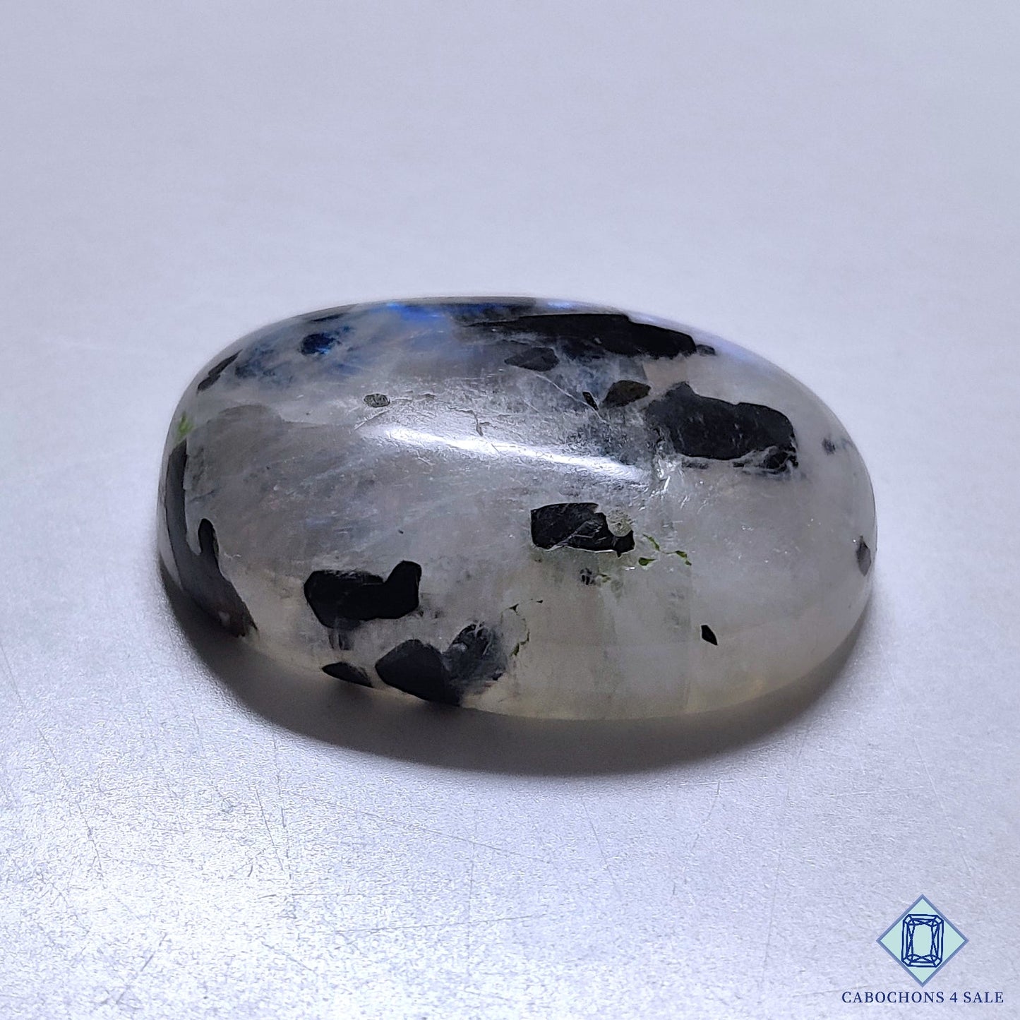 Black Tourmalated Moonstone