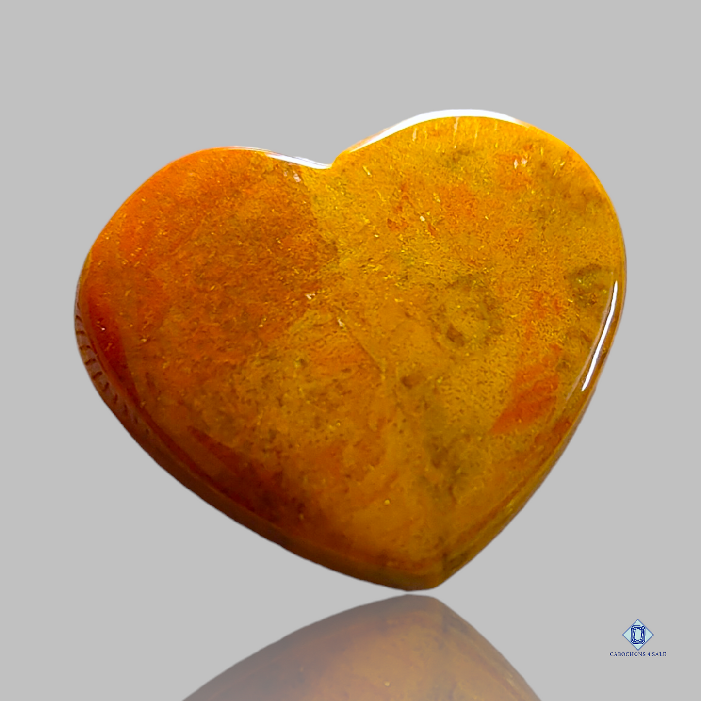 Blood Stone Jasper-Heart-Cabochons