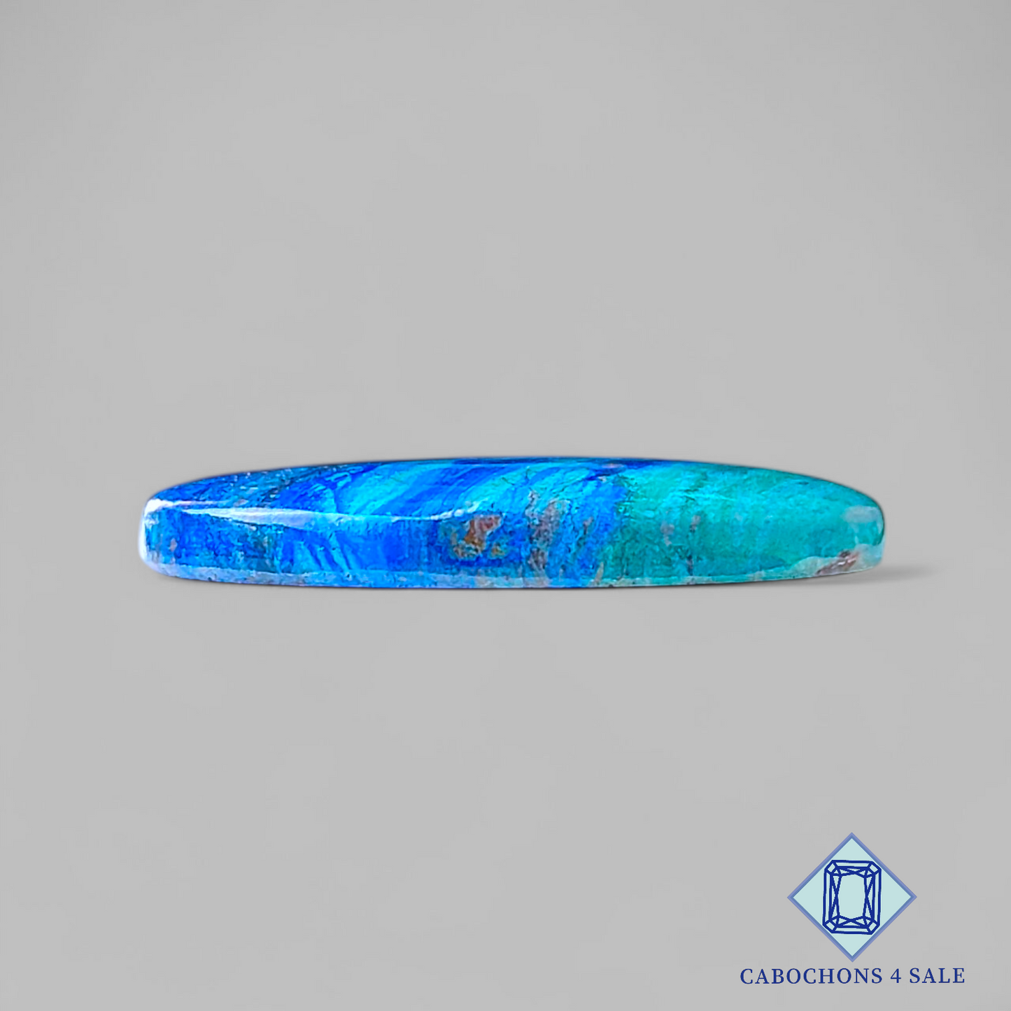 Blue Bird Azurite Oval Cabochons 27*17*4mm