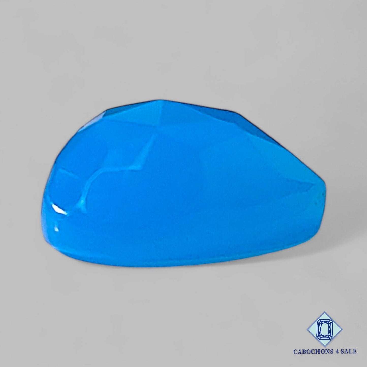 Natural Blue Chalcedony Gemstone Heart Carvings 13*14*6mm from Turkey available for sale