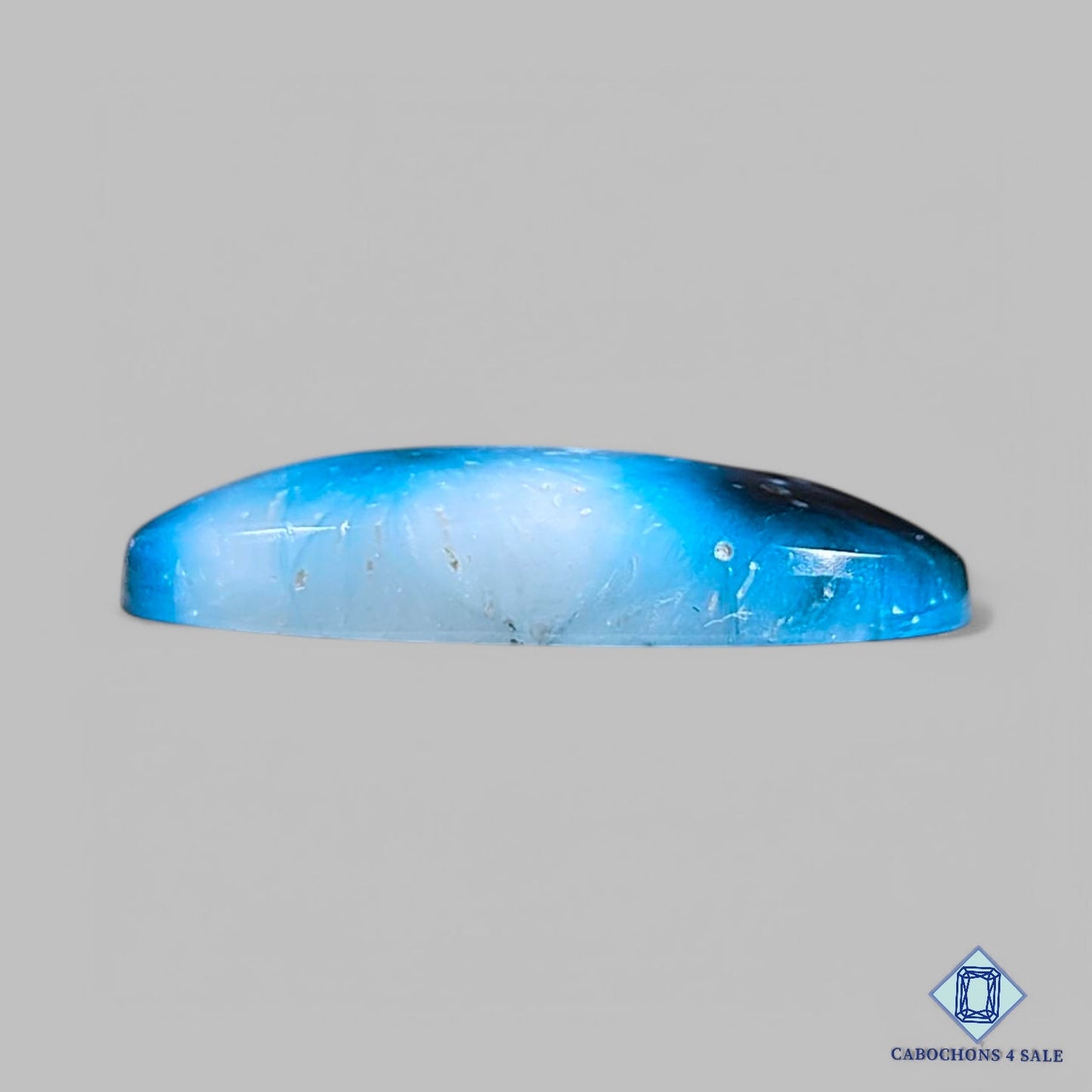 Natural Blue Ice Glacierite Gemstone Oval Cabochons 26*16*5mm from Indonesia available for sale