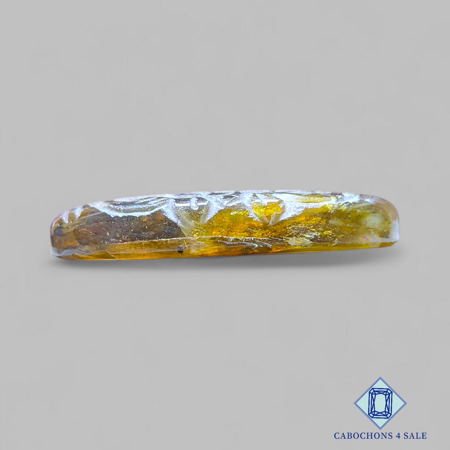 Blue Labradorite Oval Carvings