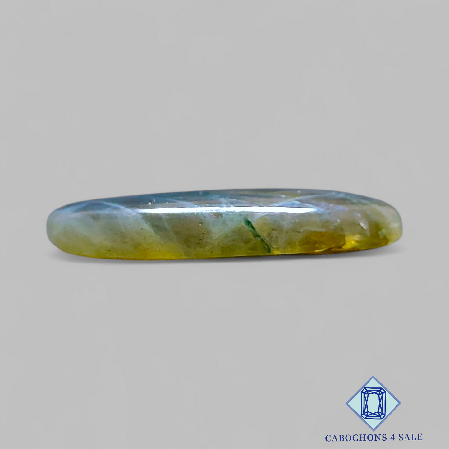 Cabujones ovalados de labradorita azul