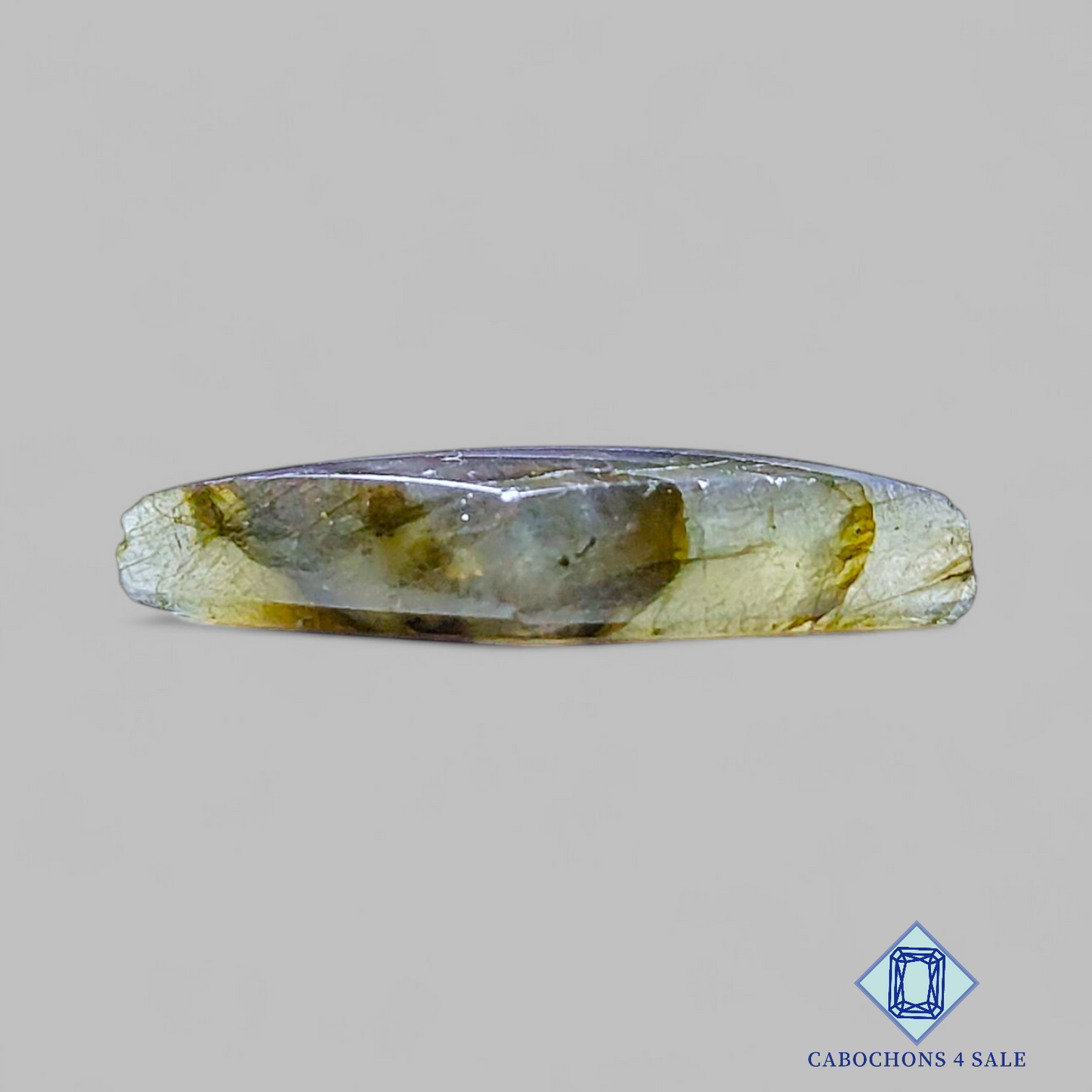 Cabujones de fantasía de labradorita azul