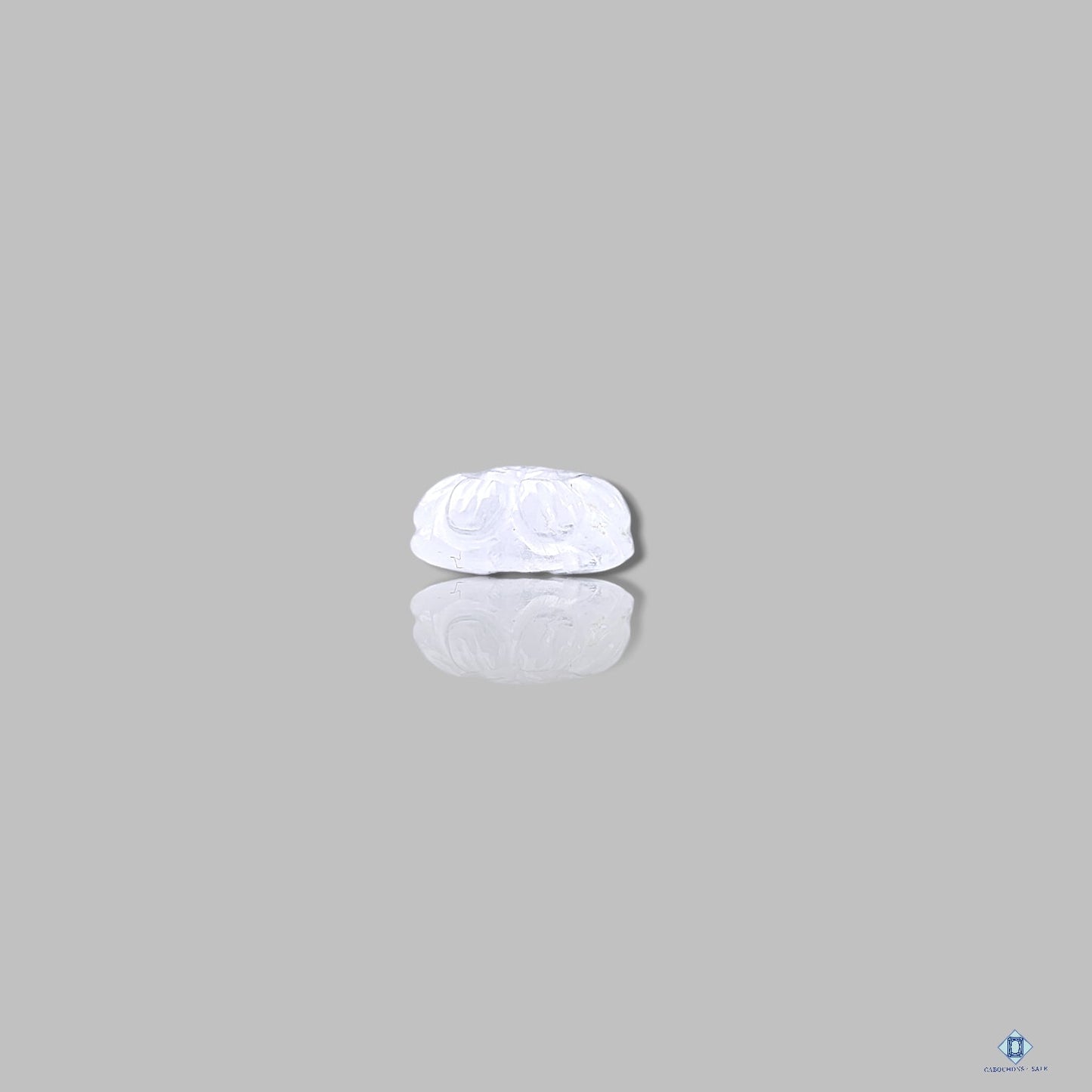 Blue Moonstone Oval Carvings