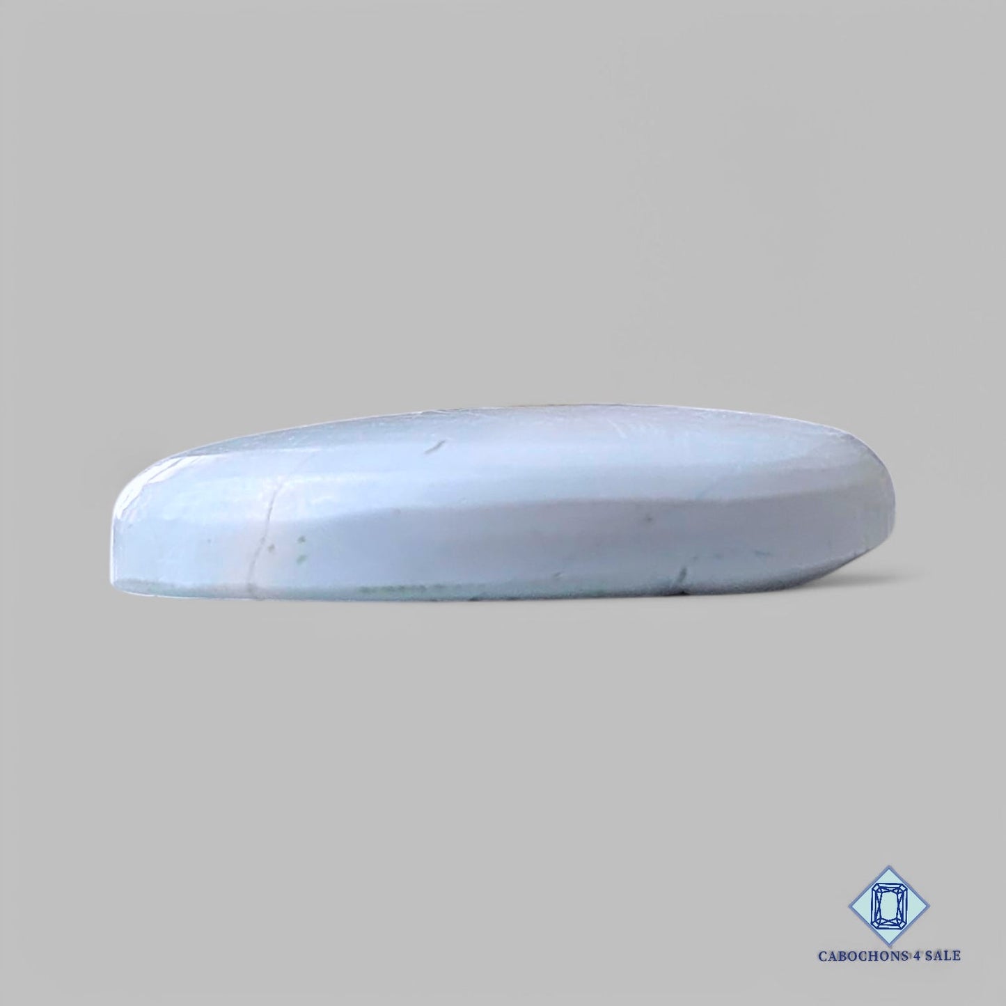 Cabujones ovalados de ópalo azul natural de 25 x 19 x 6 mm, procedentes de Australia, disponibles para la venta.