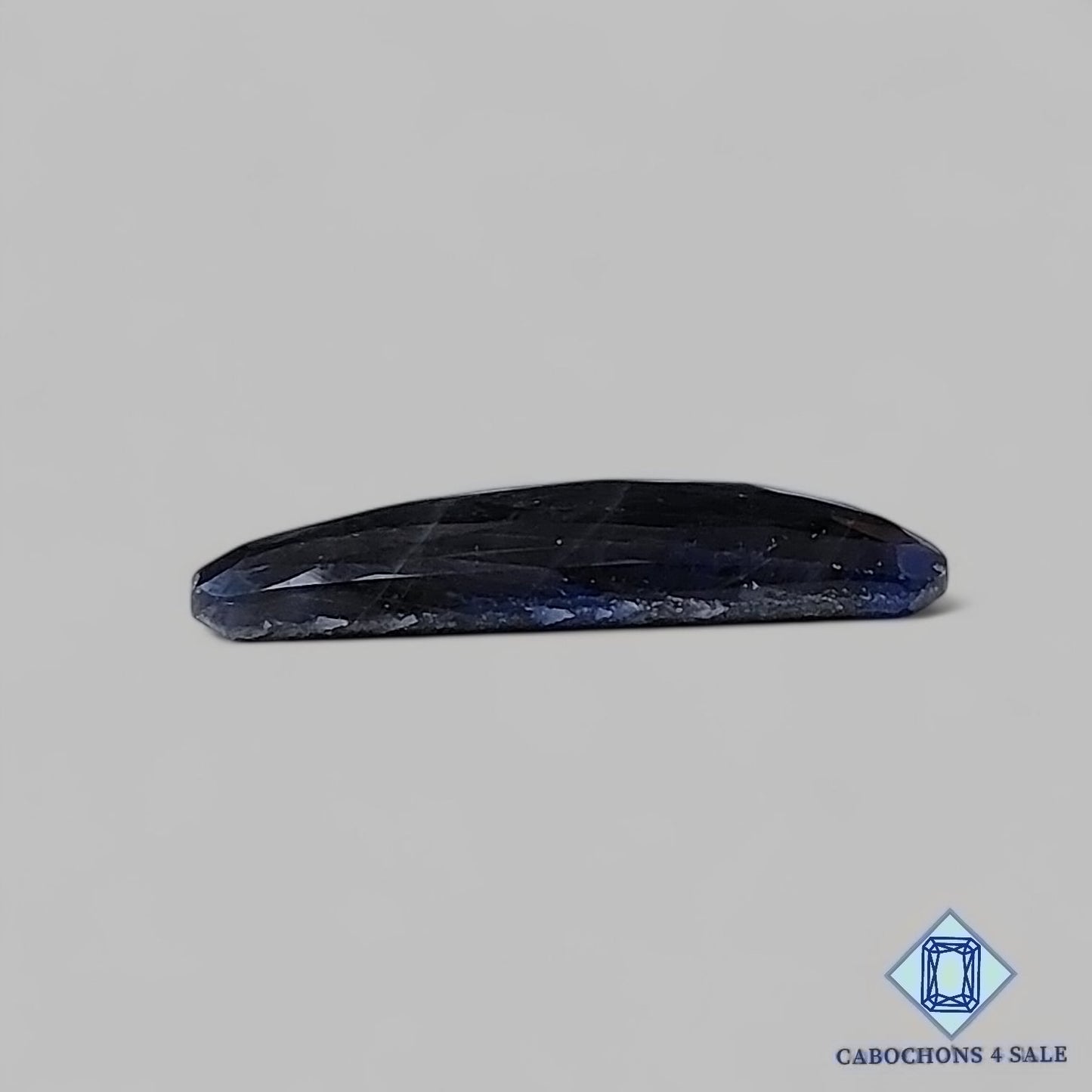 Natural Blue Sapphire Gemstone Fancy Rose Cut 30*12*4mm from Myanmar available for sale