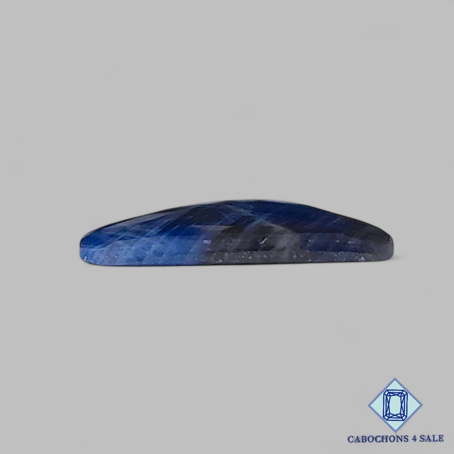 Natural Blue Sapphire Gemstone Fancy Rose Cut 24*17*3mm from Myanmar available for sale