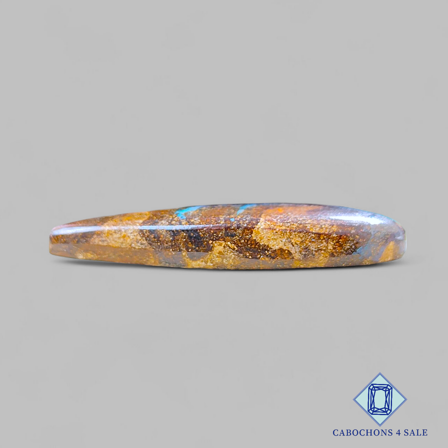 Boulder Opal Pear Cabochons 43*17*7mm