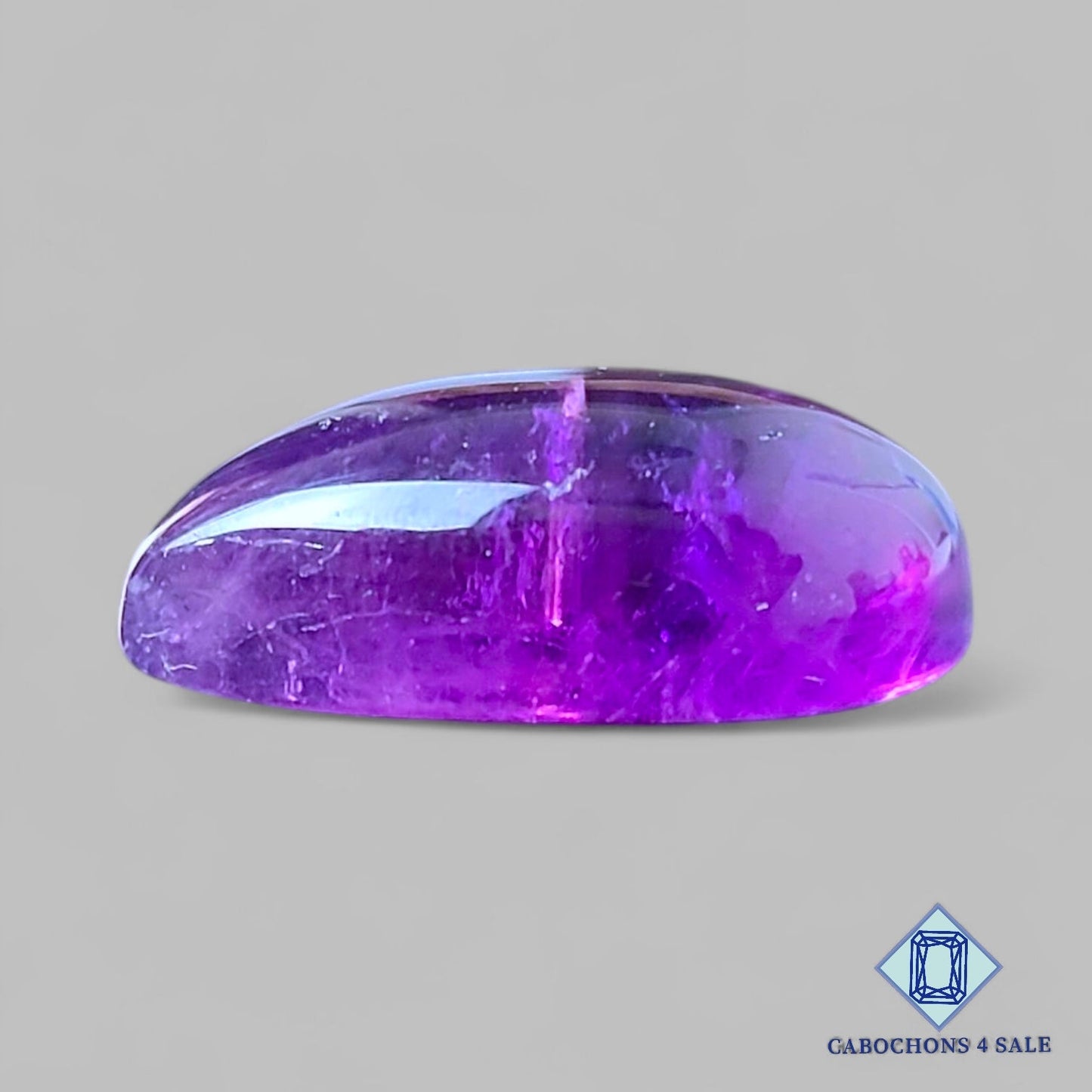 Natural Brazilian Amethyst Gemstone Pear Cabochons 20*24*7mm from Brazil available for sale