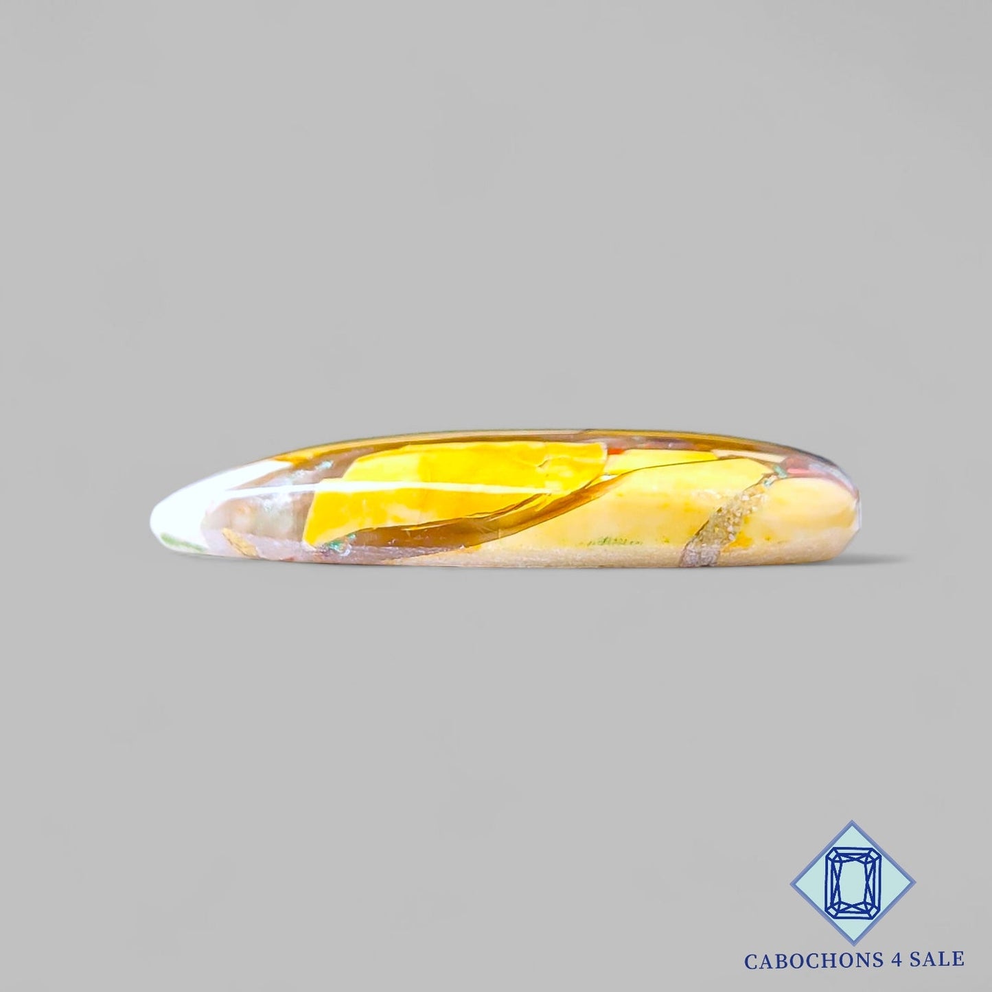 Brecciated Mookaite Pear Cabochons