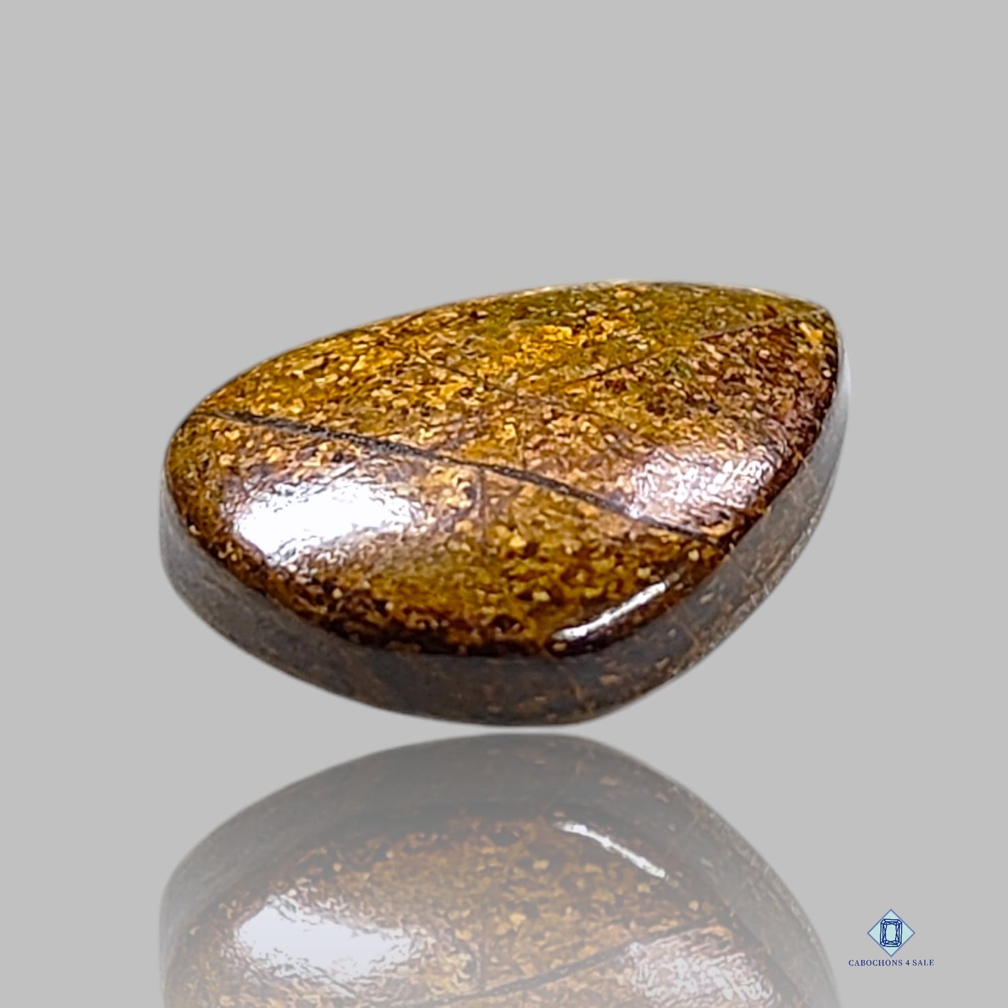 Bronzite Pear Cabochons