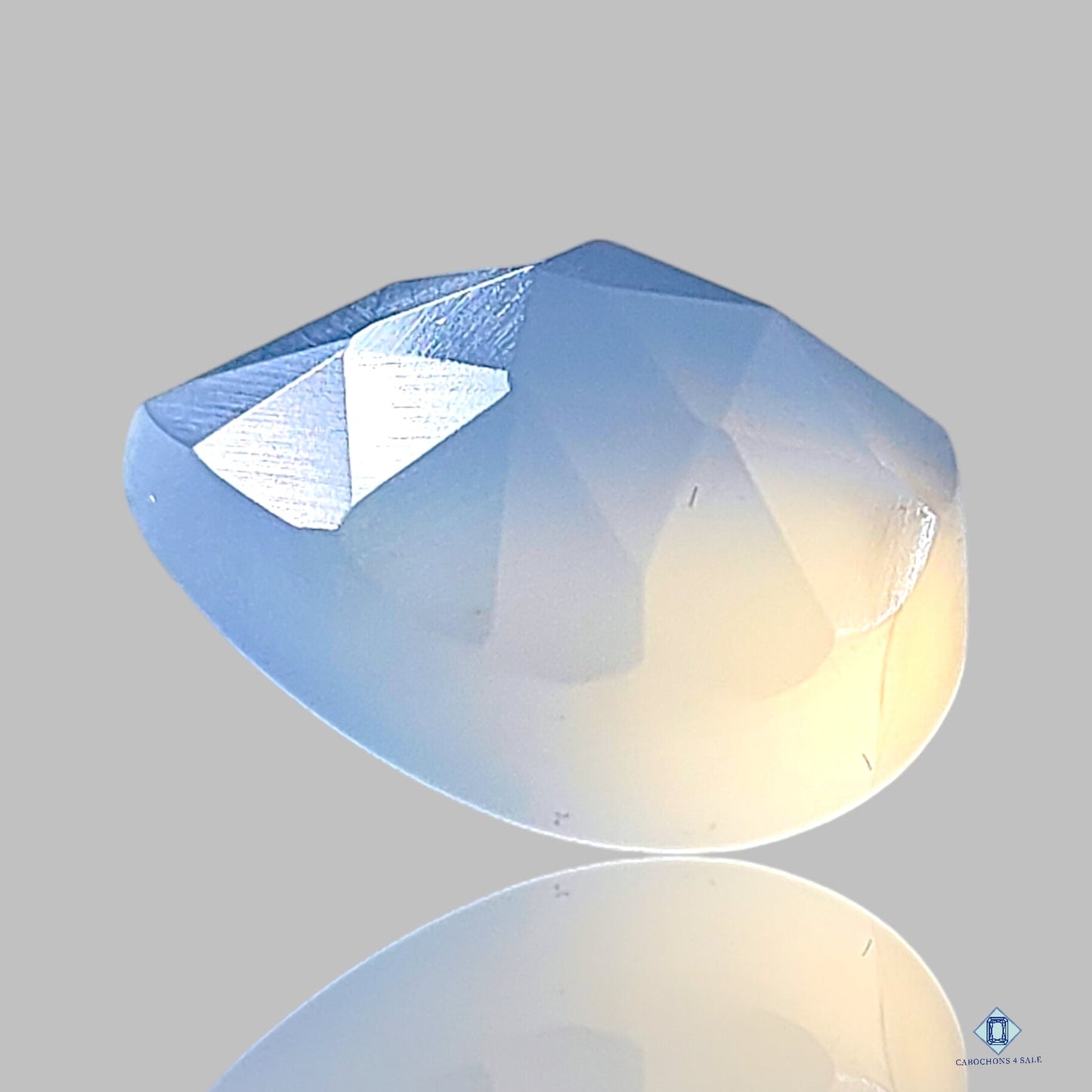 Chalcedony Pear All Cuts