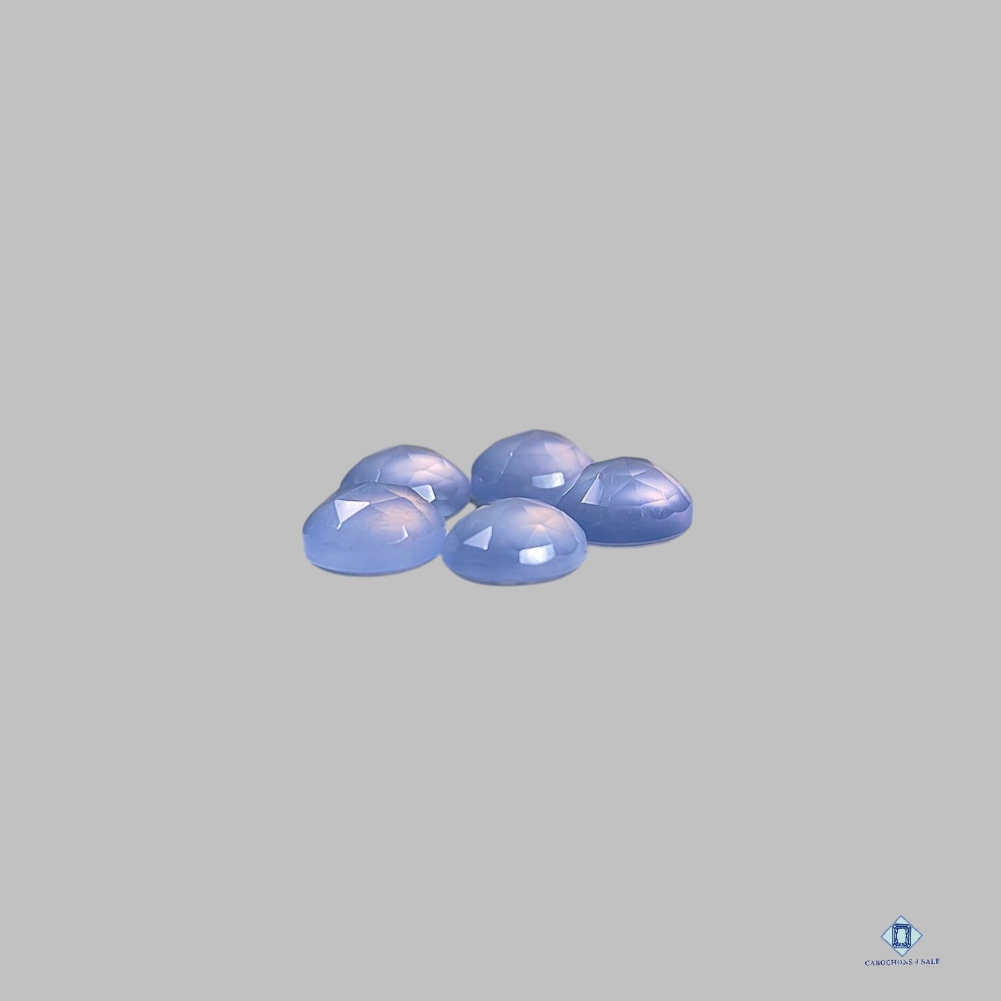 Calcedonia redonda calibrada