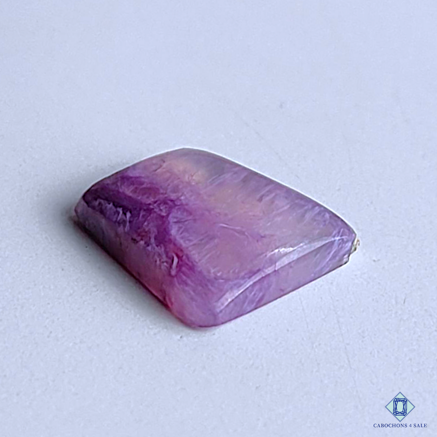 Charoite with Quartz