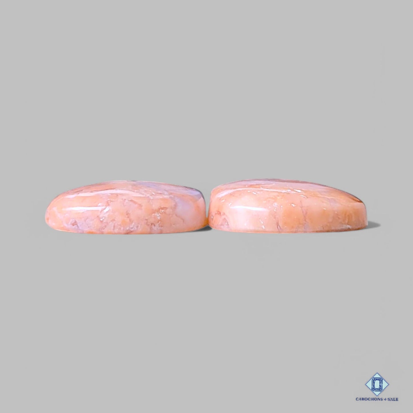 Natural Cherry Blossom Agate Gemstone Pear Pairs 20*13*4mm from Madagascar available for sale