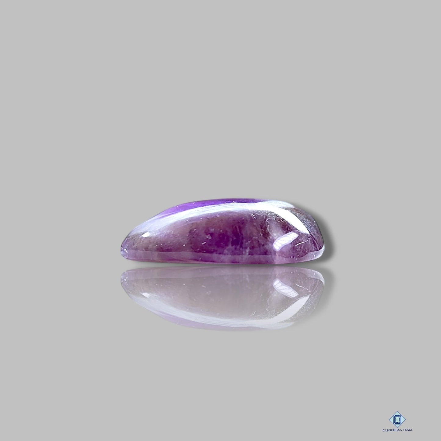 Chevron Amethyst Pear Cabochons