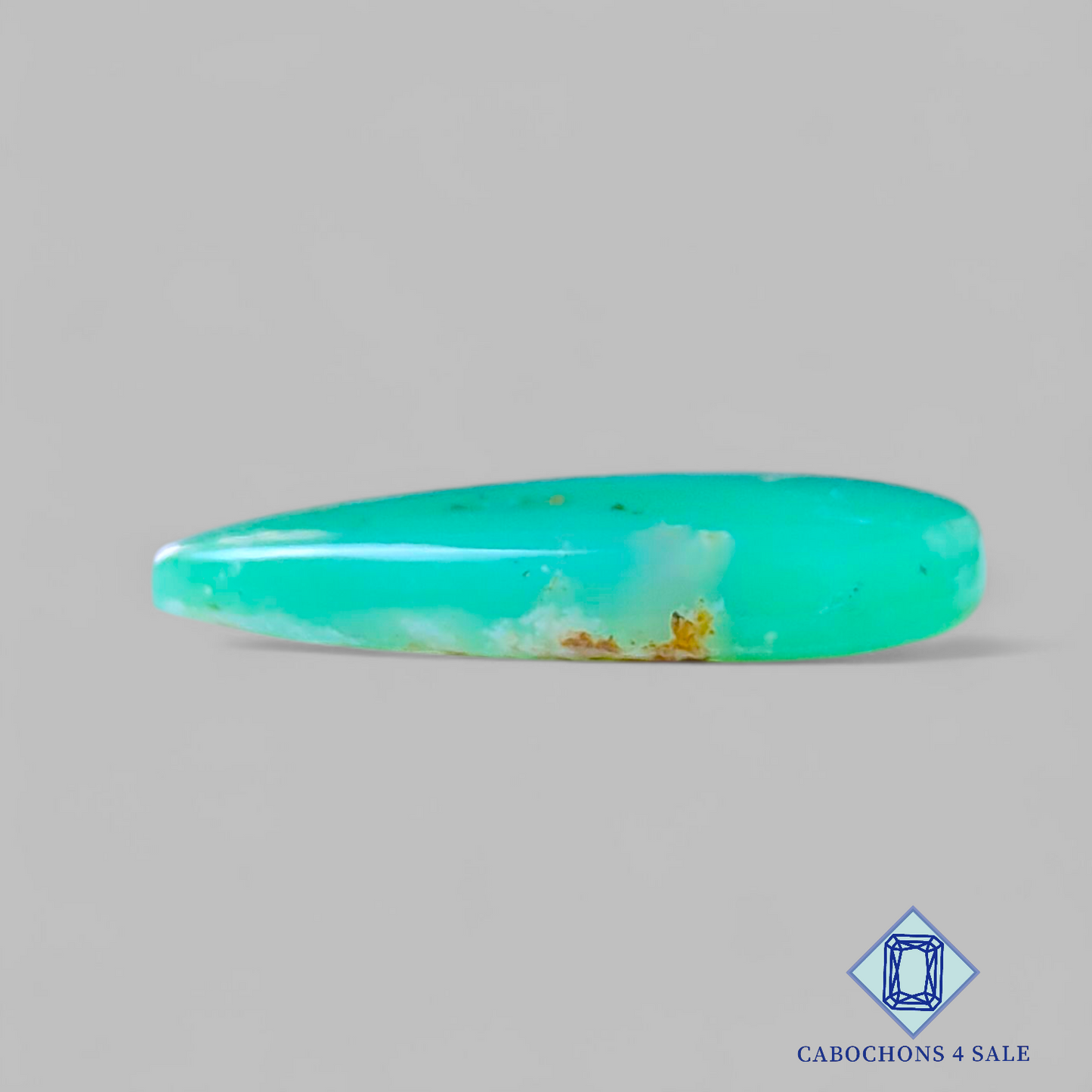 Chrysoprase Pear Cabochons 28*16*5mm