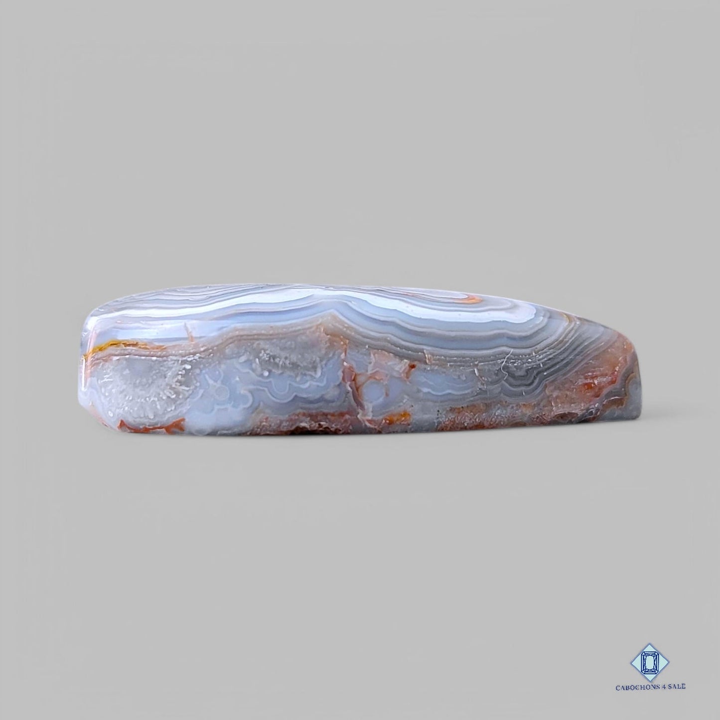 Crazy Lace Agate Pear Cabochons