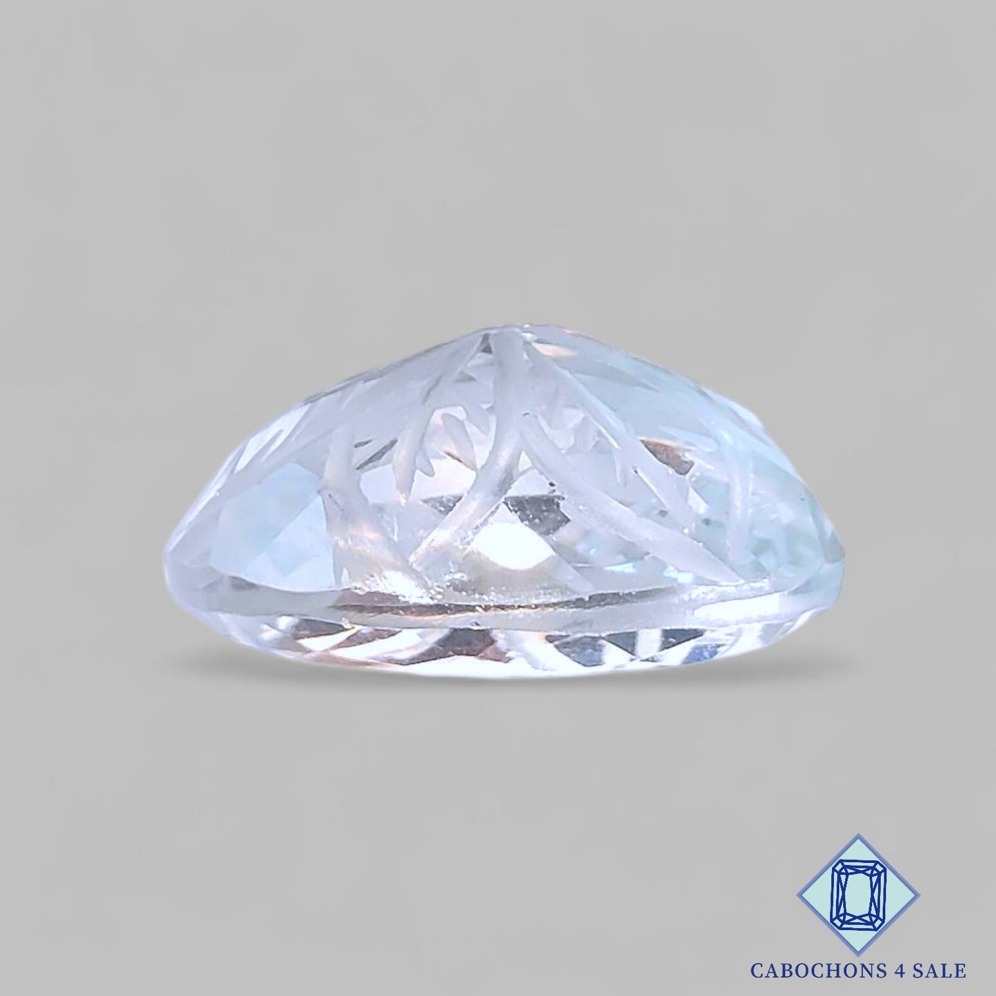 Natural Crystal Quartz Gemstone Oval Carvings 25*18*11mm from United States available for sale