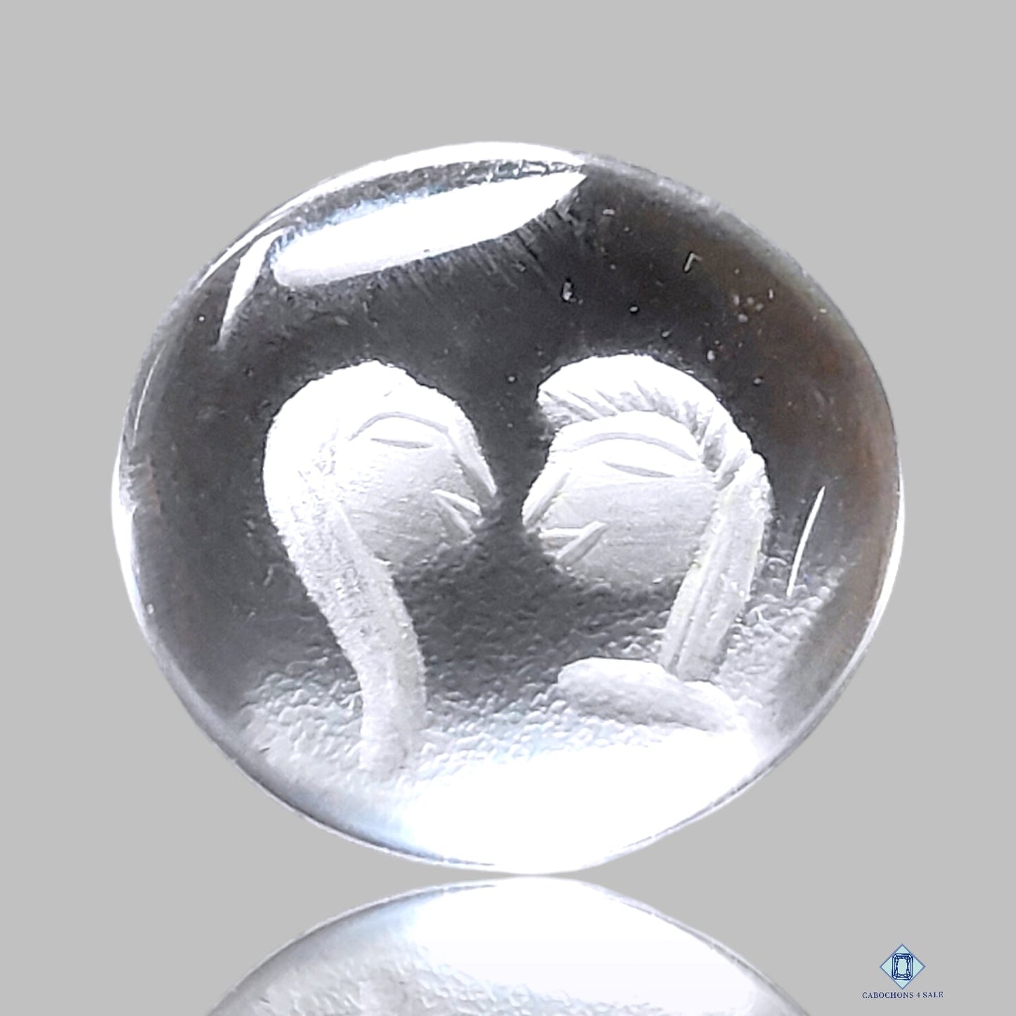 Tallas redondas de cuarzo cristalino