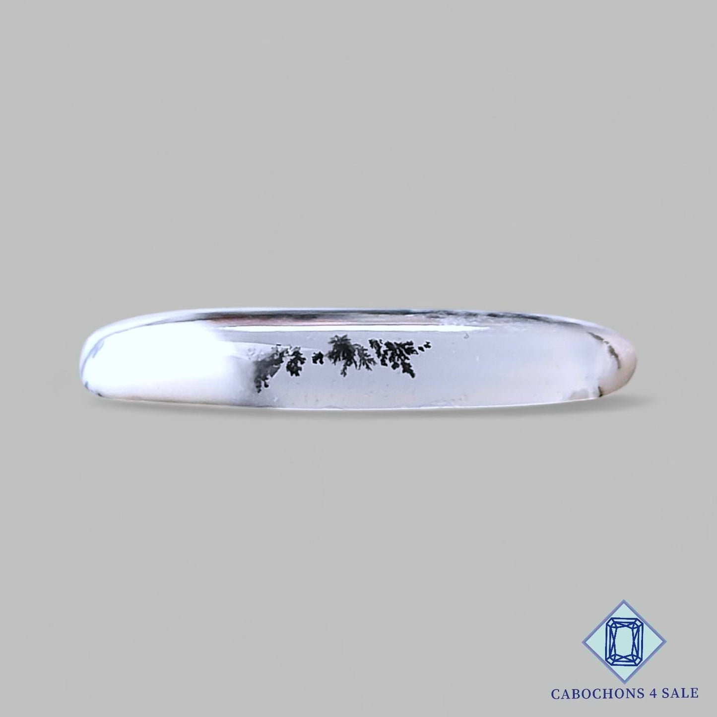 Natural Dendrite Agate Gemstone Oval Cabochons 28*17*6mm from India available for sale