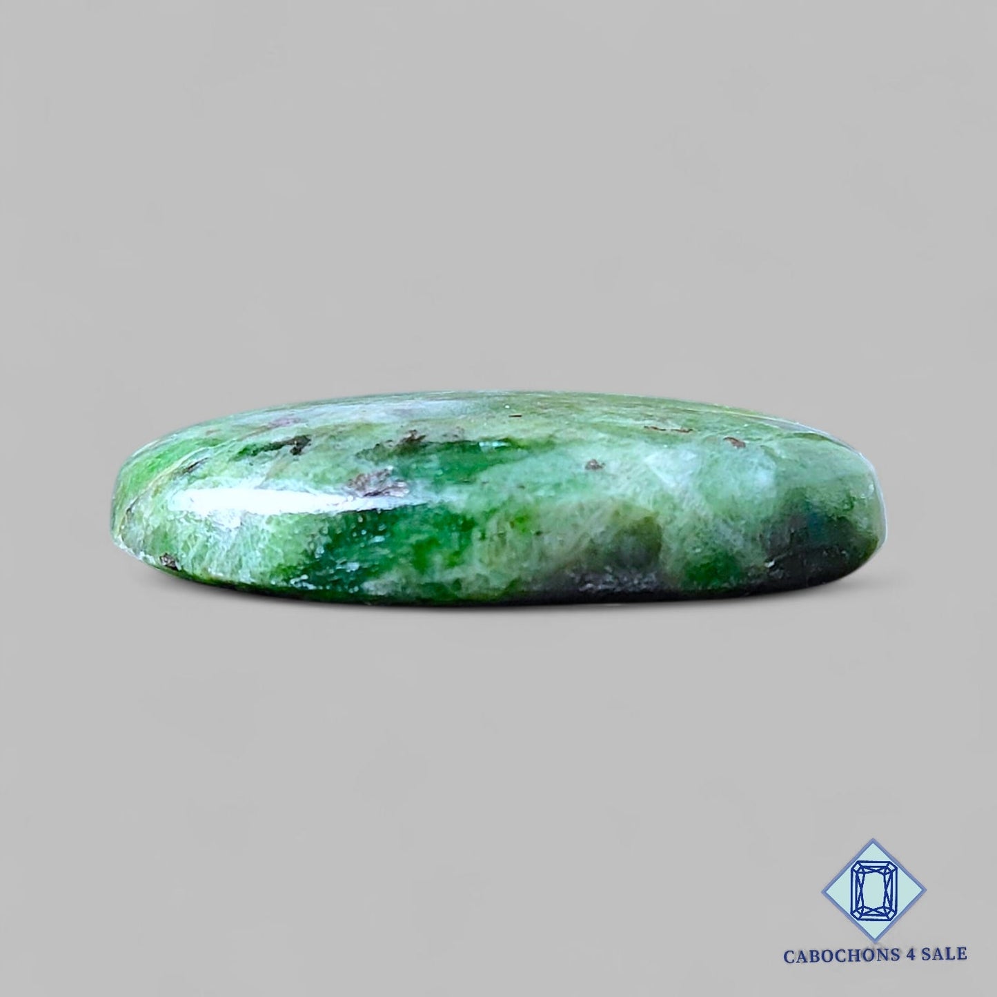 Natural Diopside Gemstone Oval Cabochons 28*21*6mm from Russia available for sale