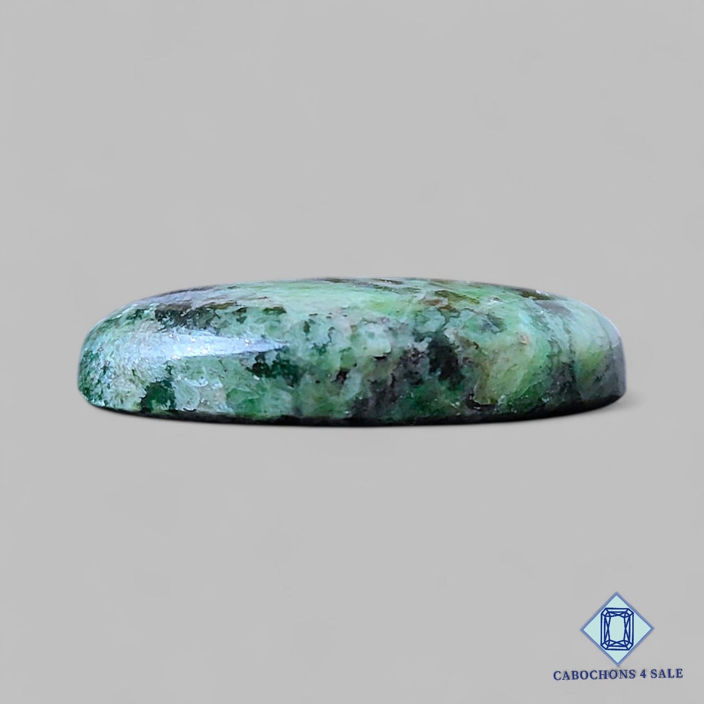 Natural Diopside Gemstone Oval Cabochons 31*20*6mm from Russia available for sale