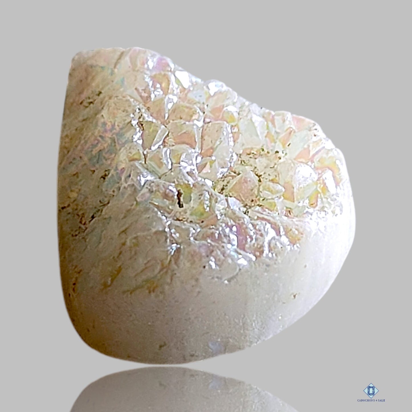 Ágata drusa Pera Druzy