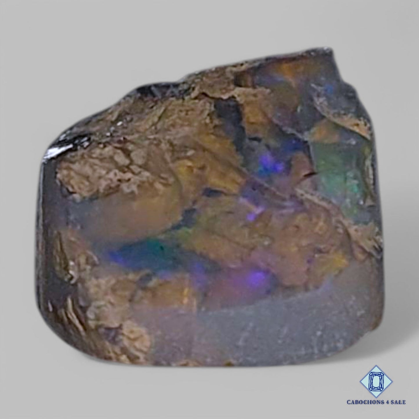 Natural Ethiopian Opal Gemstone Fancy Druzy 15*11*9mm from Ethiopia available for sale