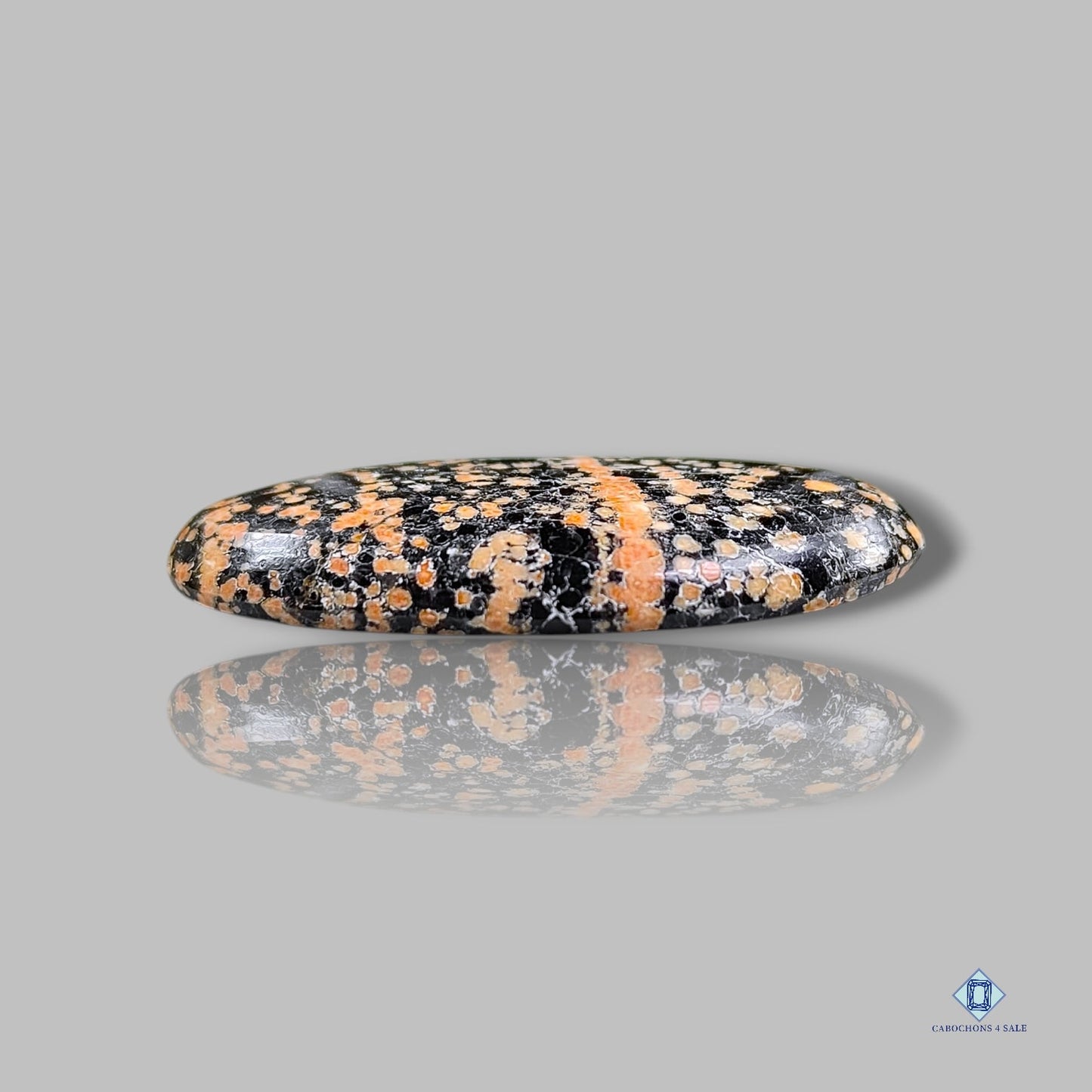 Firework Obsidian Oval Cabochons