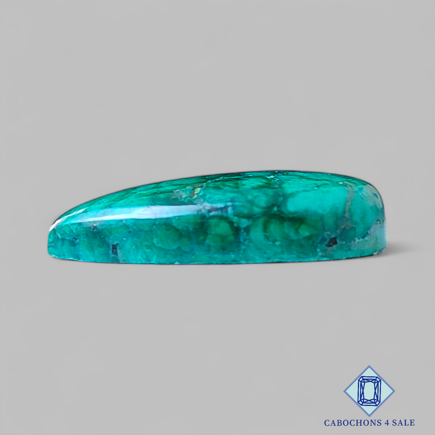 Forest Malachite Pear Cabochons 22*13*5mm