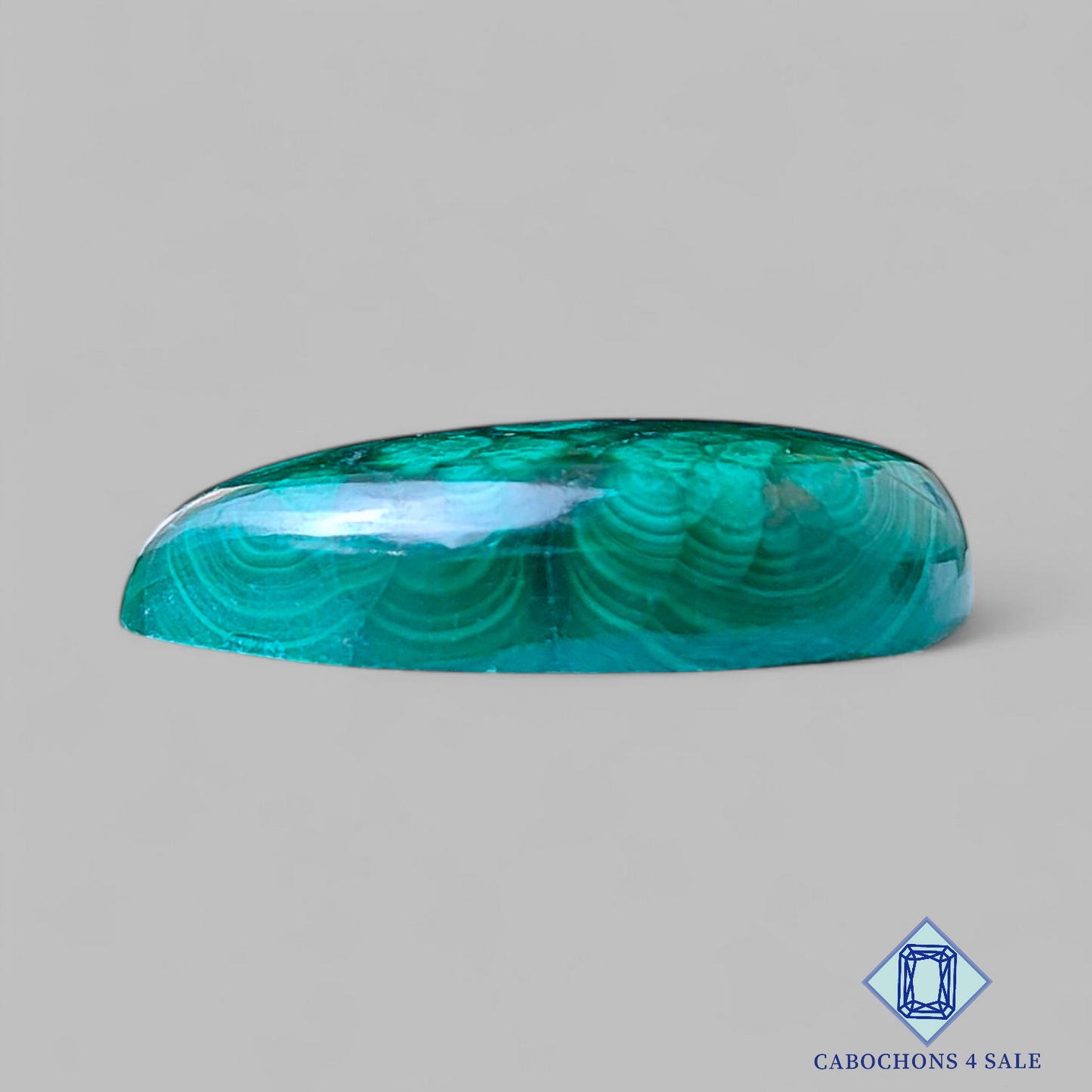 Forest Malachite Pear Cabochons 26*14*6mm