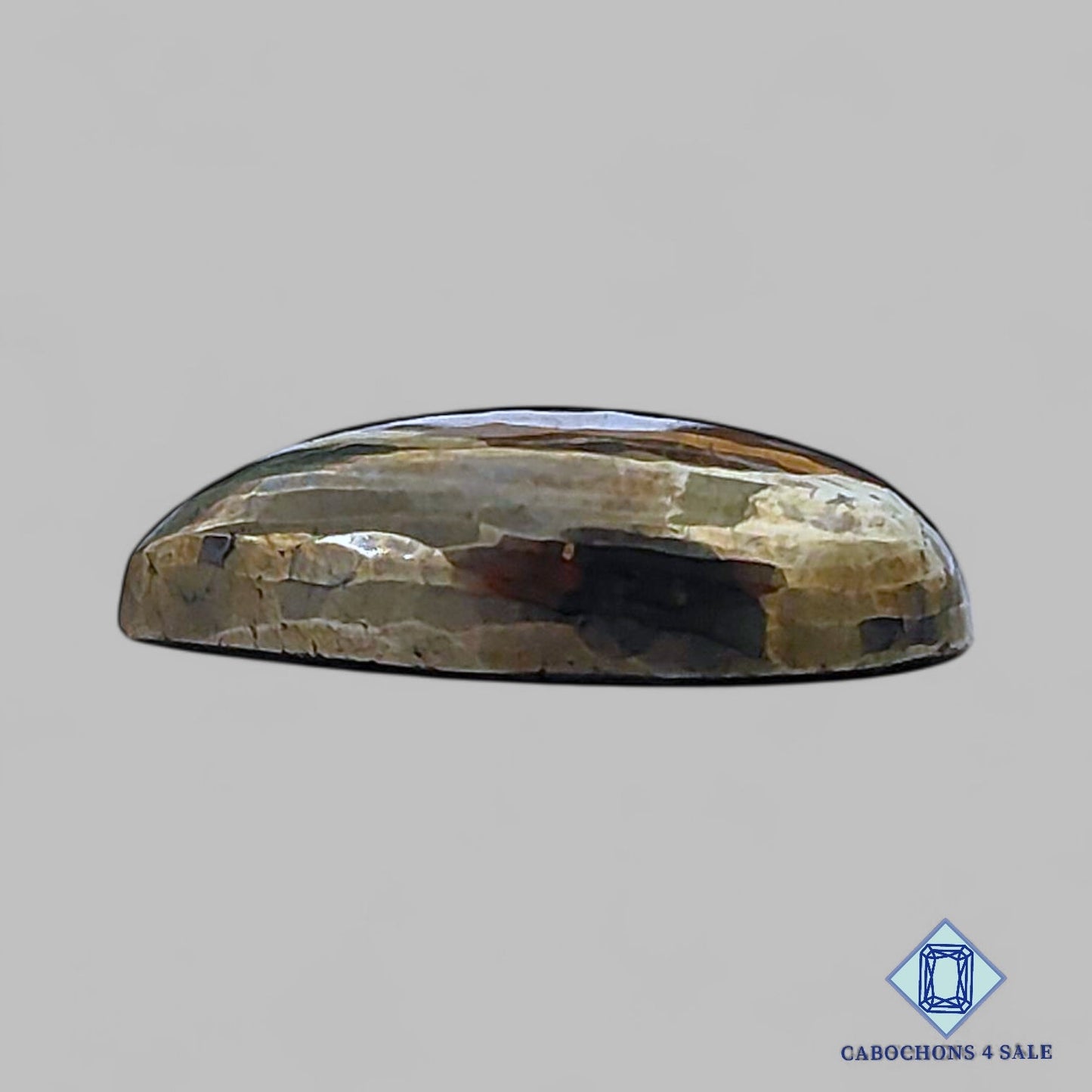 Cabujones de pirita dorada natural de 22 x 13 x 6 mm, de Perú, disponibles para la venta.