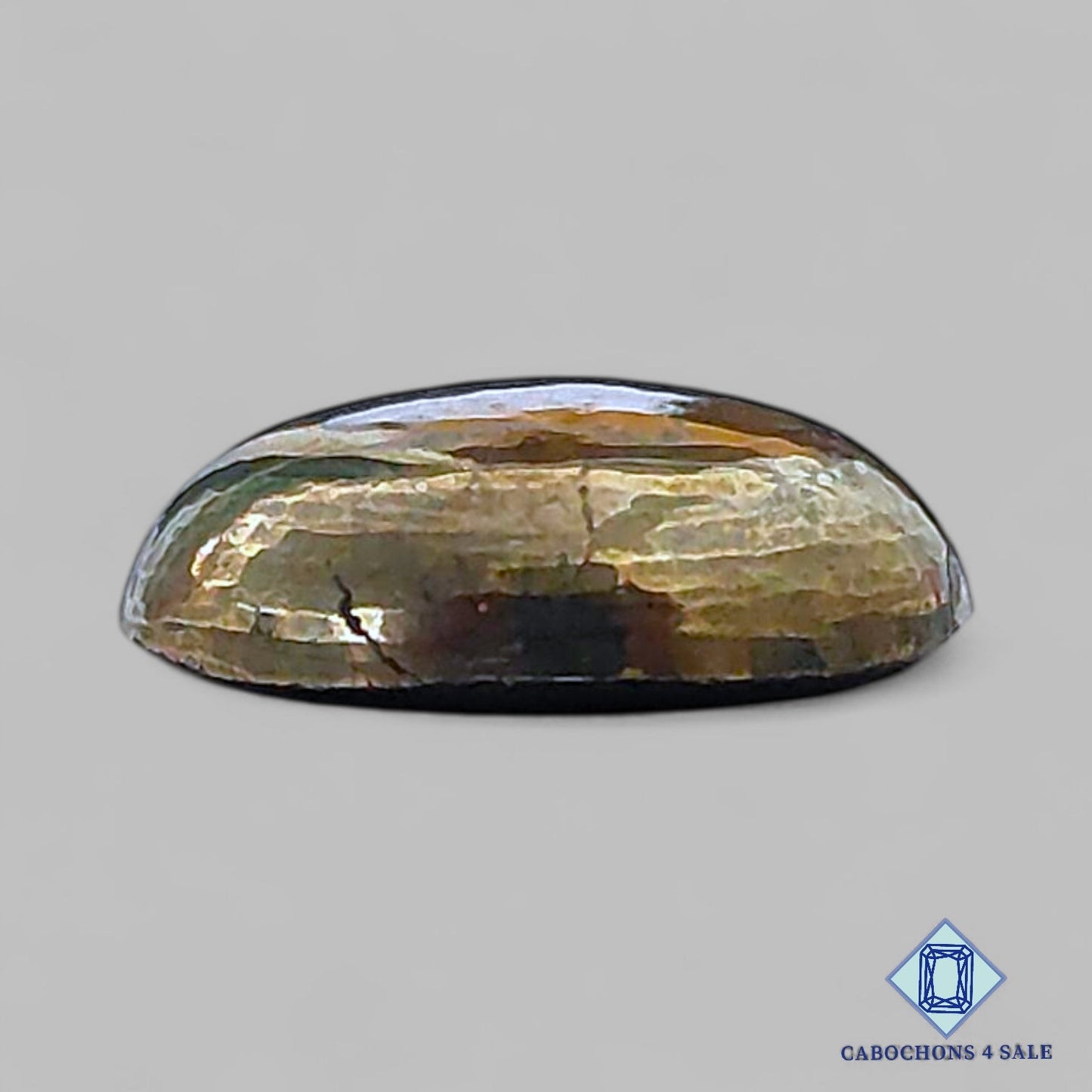 Natural Golden Pyrite Gemstone Round Cabochons 17*5mm from Peru available for sale