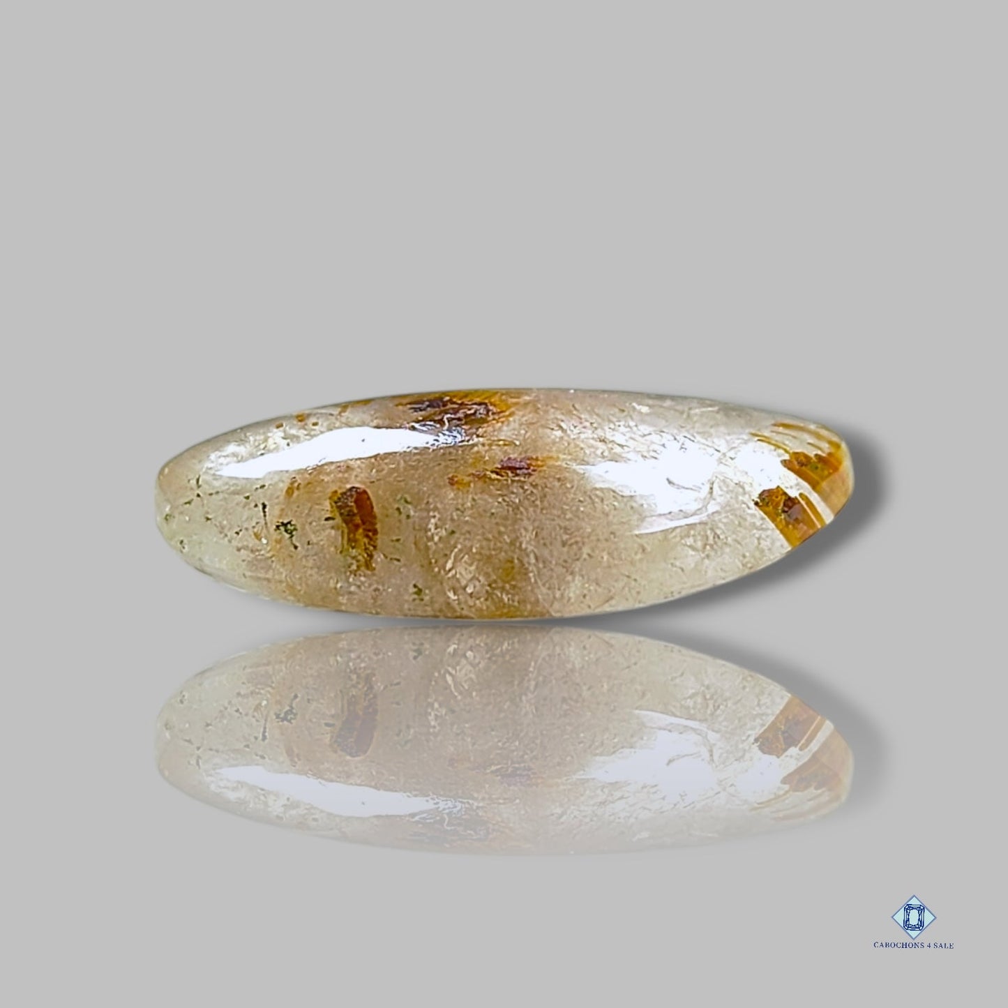 Golden Rutile Quartz Fancy Cabochons