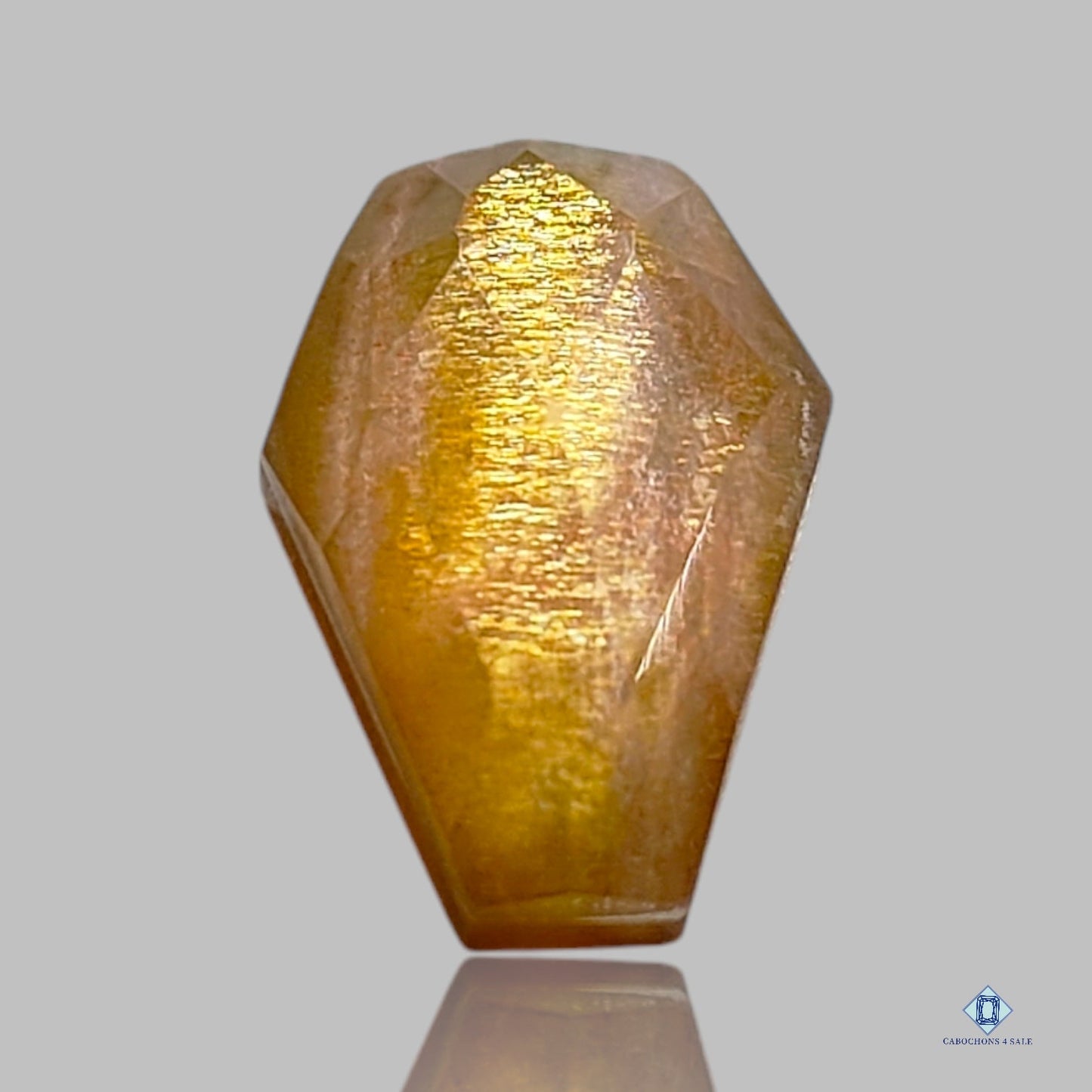 Golden Shine + Crystal Quartz Doublets Coffin Doublets