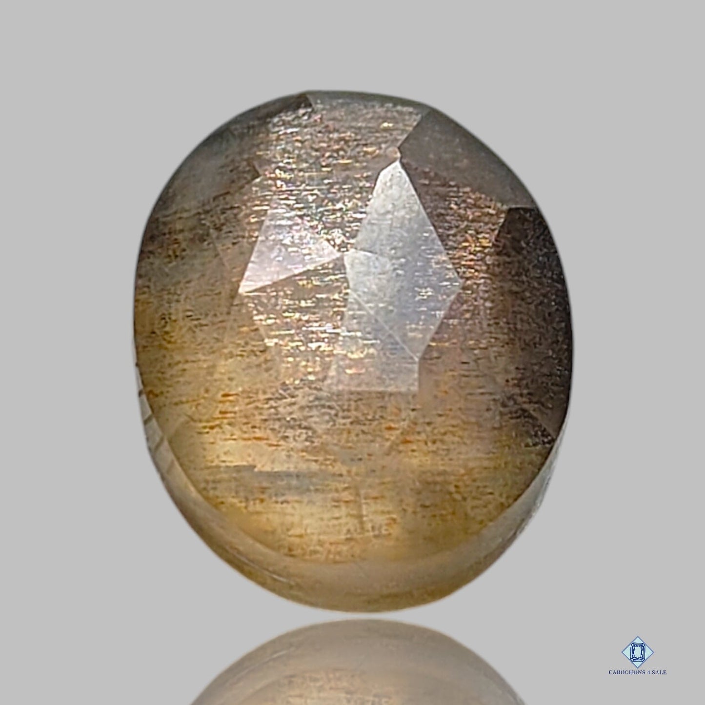 Golden Shine + Crystal Quartz Doublets Oval Doublets