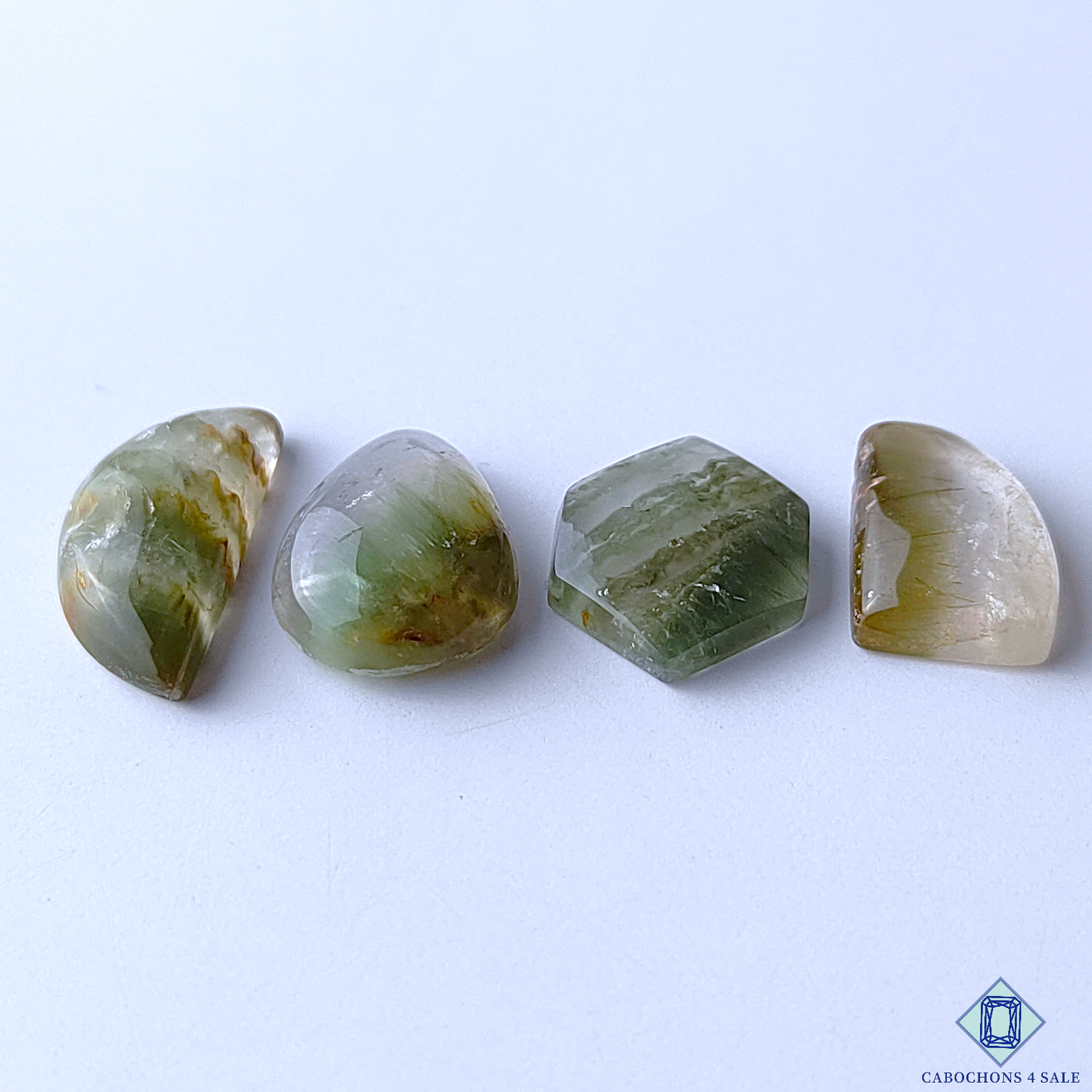 Green Cacoxenite Rutile Quartz