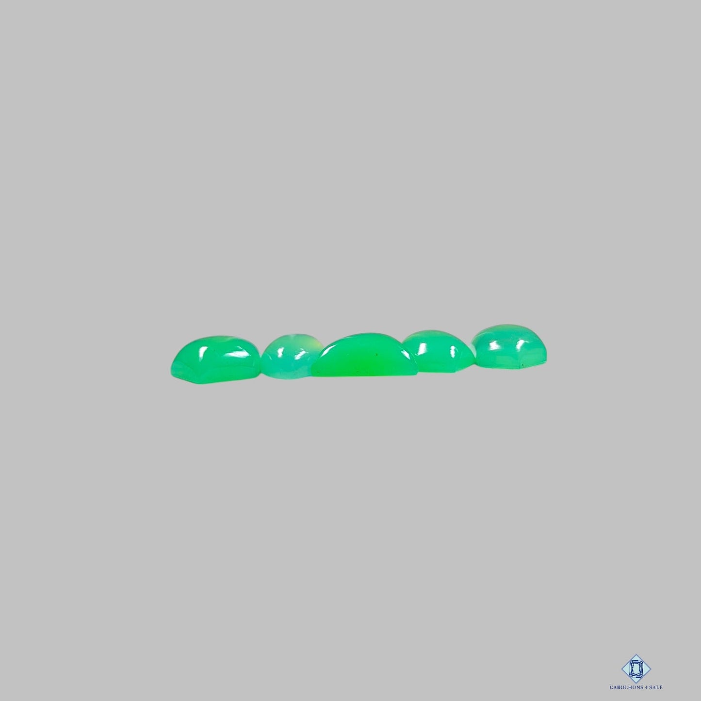 Green Chalcedony Mix Shape Lots