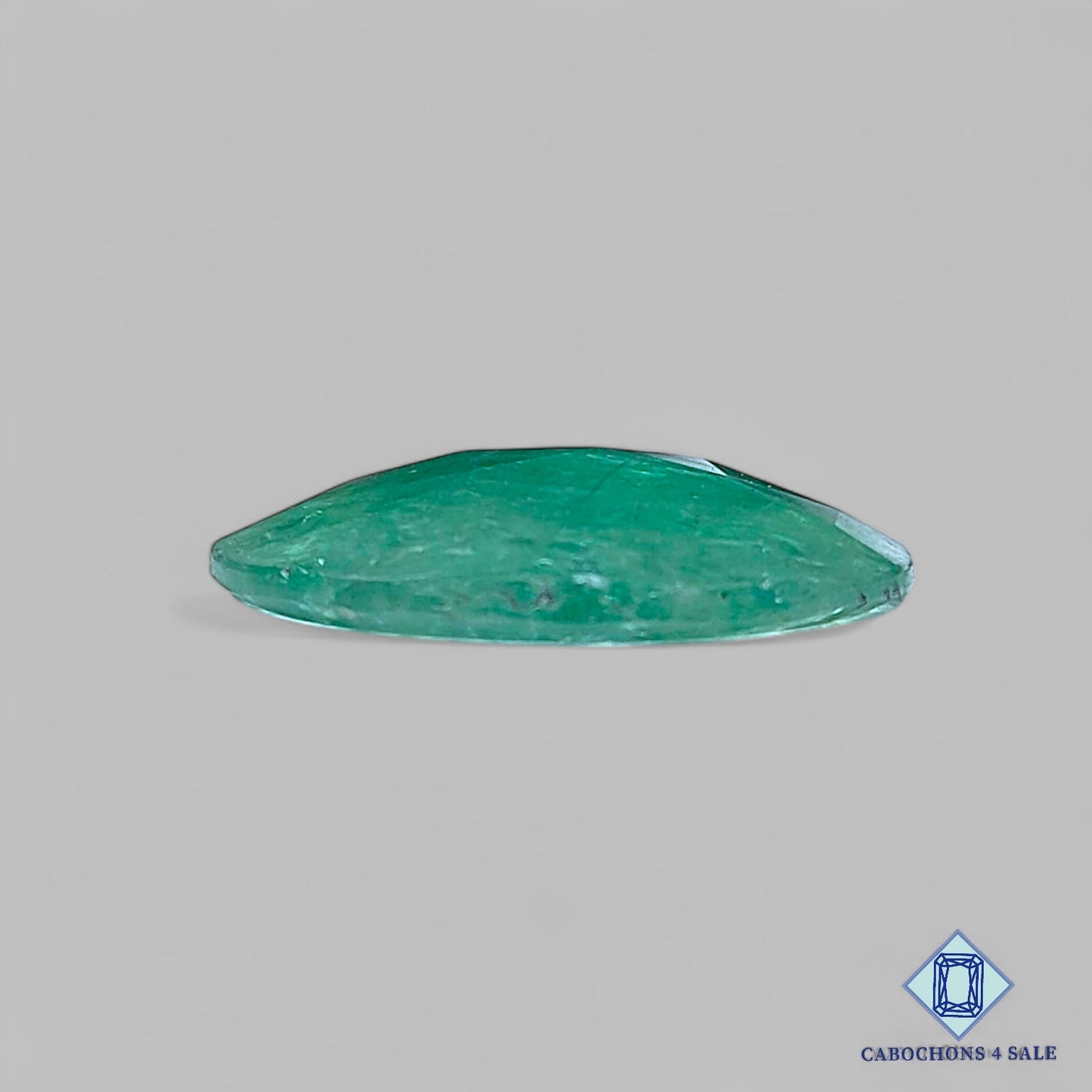Natural Green Kyanite Gemstone Oval Rose Cut 21*16*4mm from Brazil available for sale