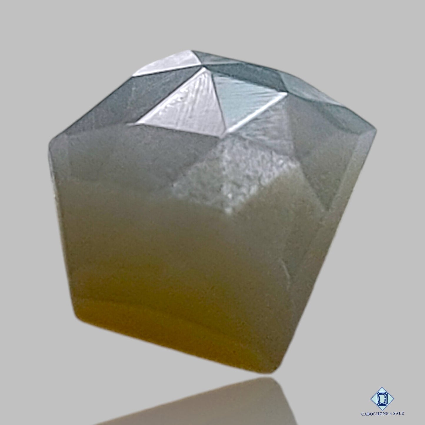Green Moonstone Pentagon All Cuts