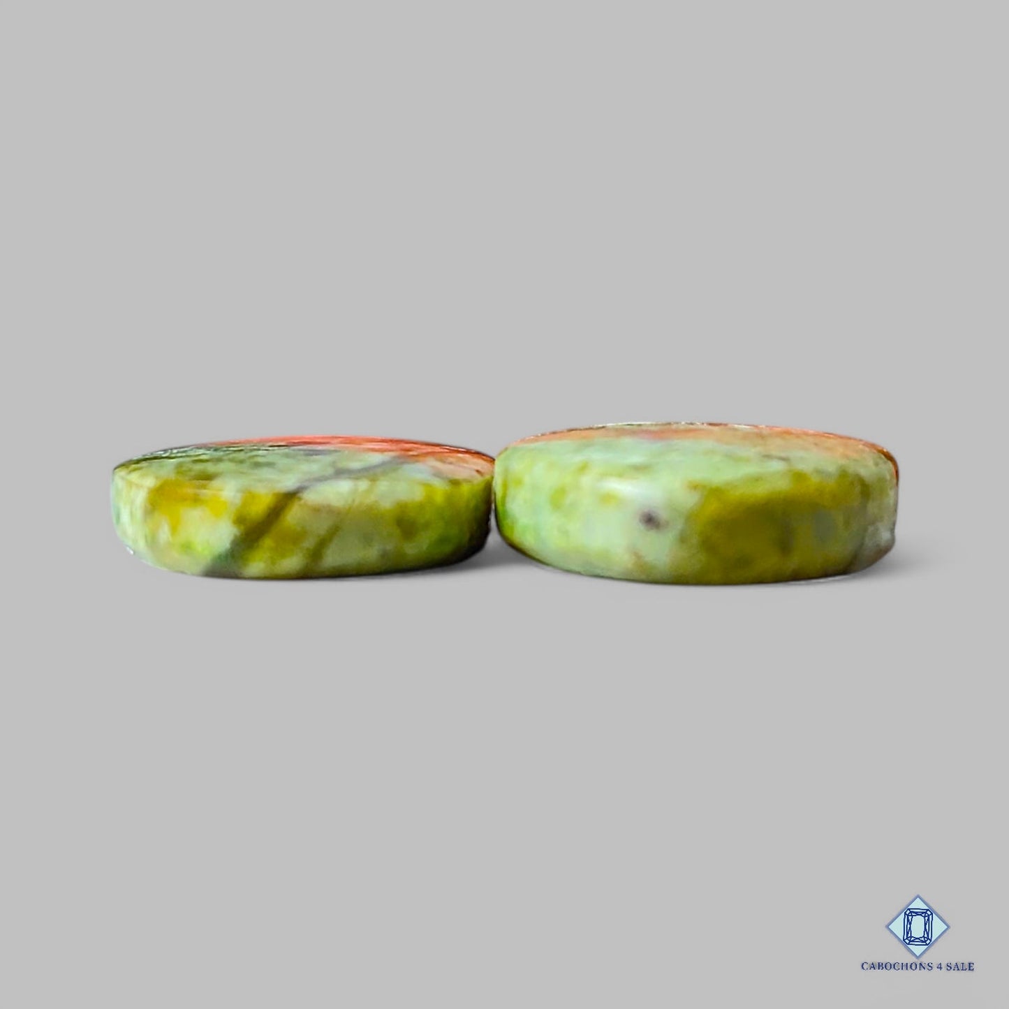 Natural Green Opal Gemstone Oval Pairs 23*13*5mm from India available for sale