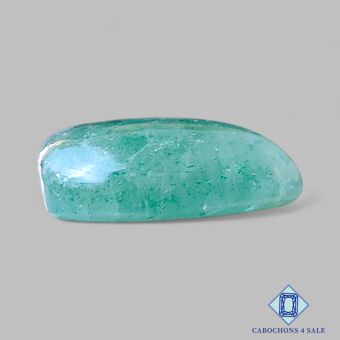 Tallas de corazón de cuarzo fresa verde 22*21*7 mm