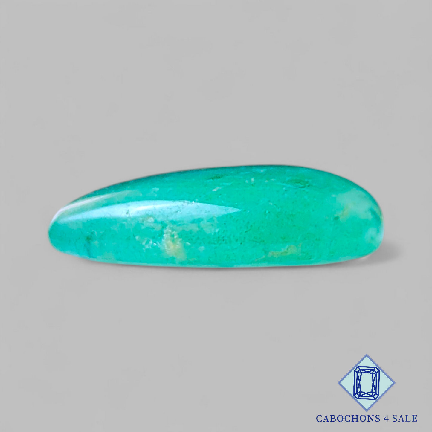 Green Strawberry Quartz Pear Cabochons 26*20*7mm