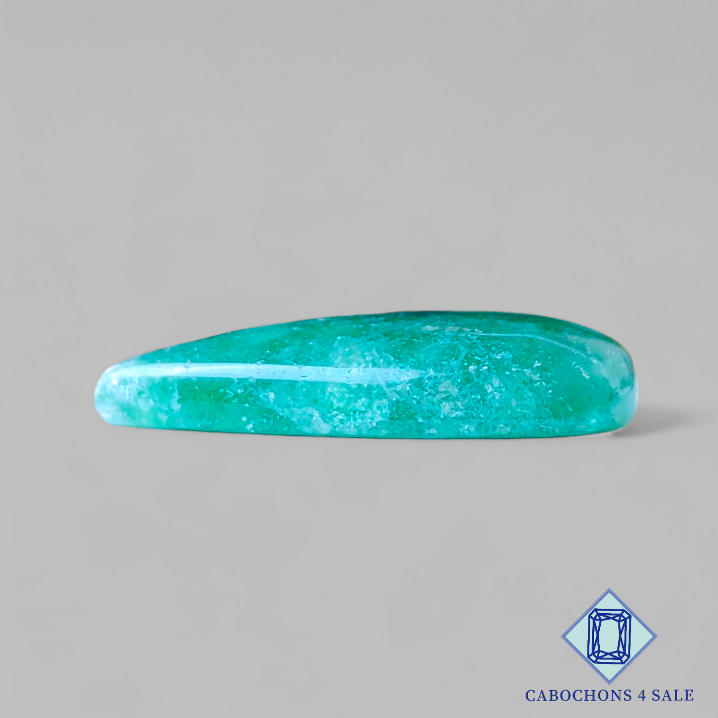 Green Strawberry Quartz Pear Cabochons 33*25*6mm