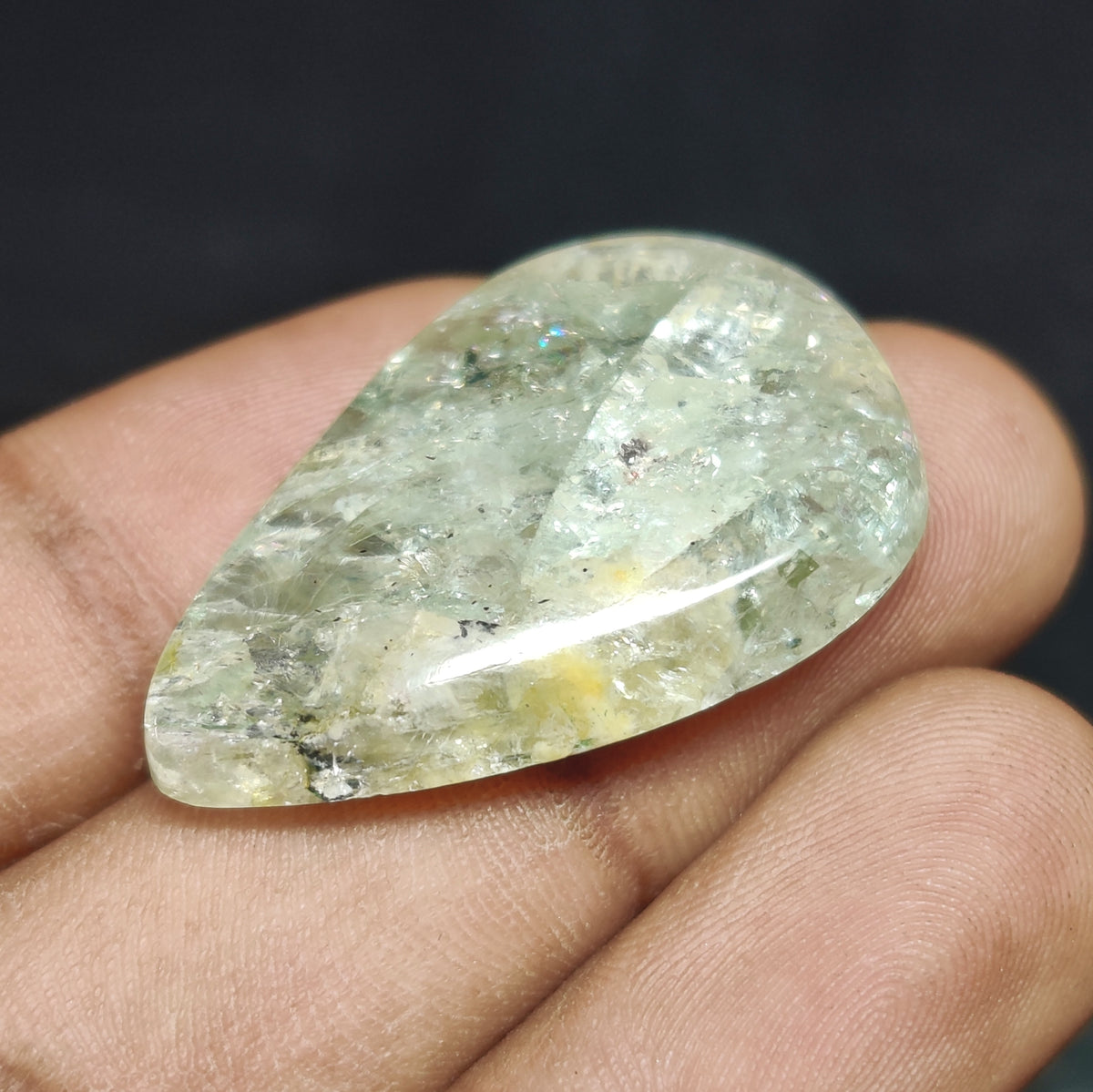 Green Tanzania Sunstone