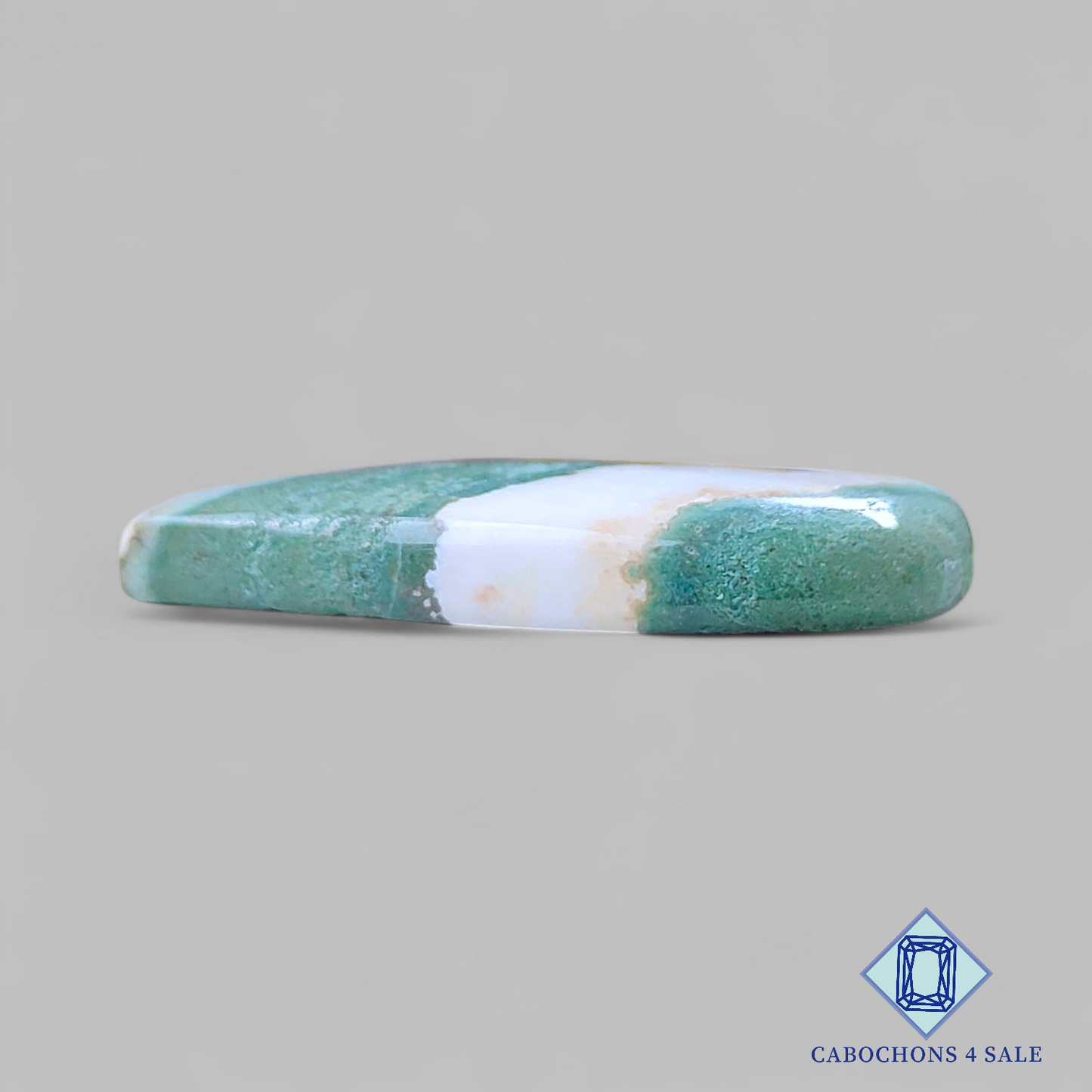 Green Zebra Jasper Pear Cabochons 33*23*5mm