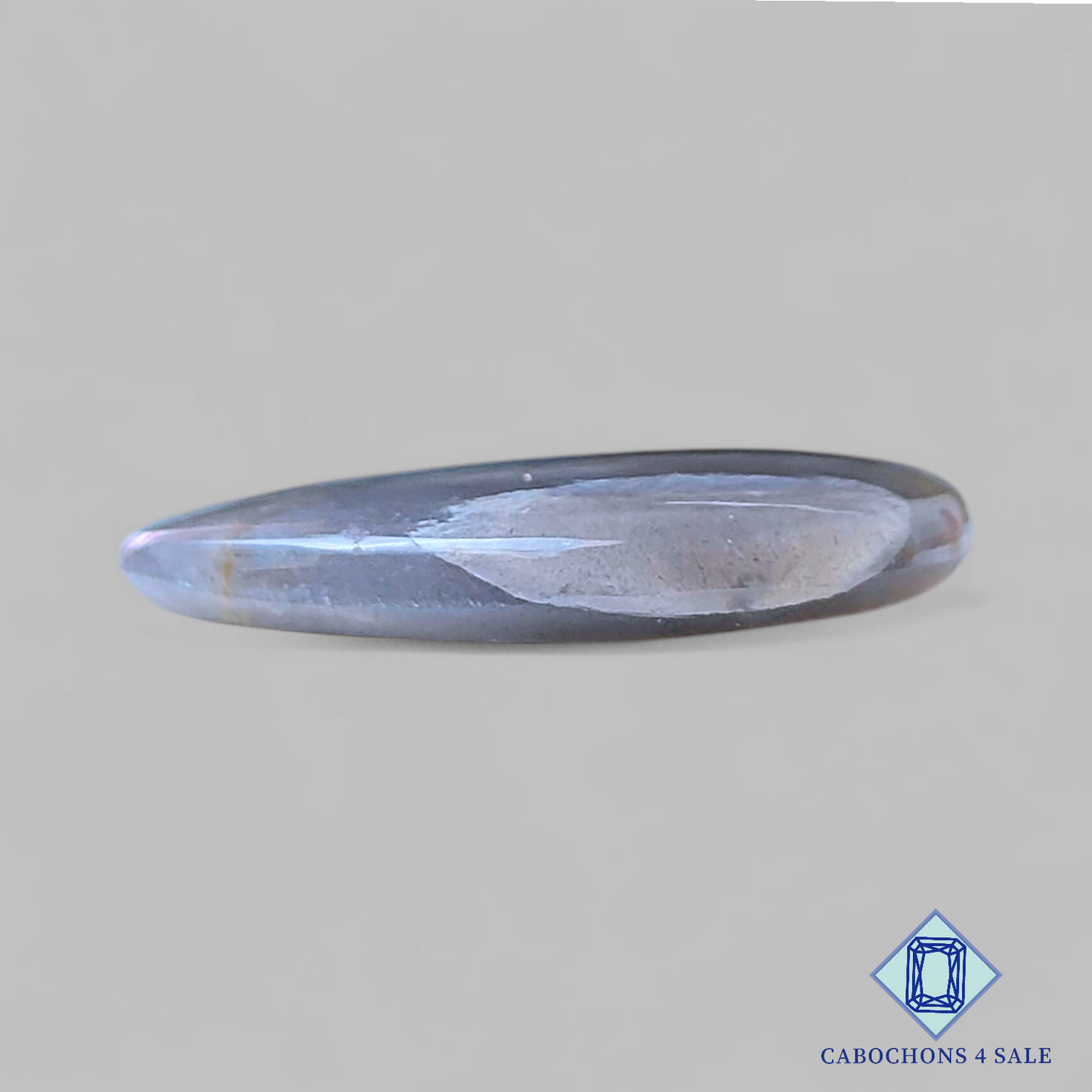 Grey Moonstone Pear Cabochons 25*23*4mm